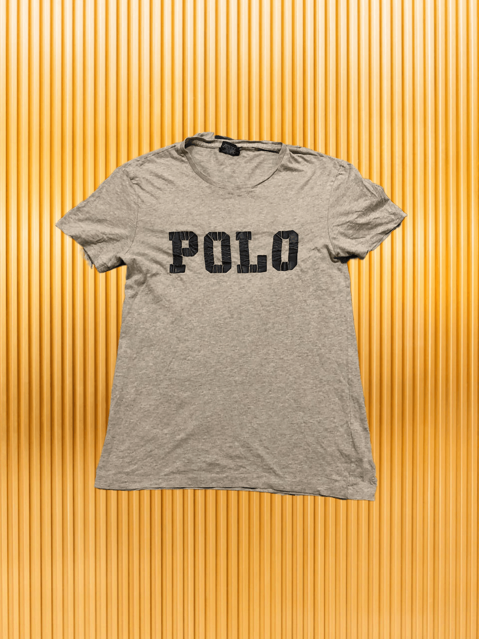 Polo Ralph Lauren big logo T-Shirt Polo by Ralph Lauren gray Y2K Vintage Size US S / EU 44-46 / 1 - 1 Thumbnail