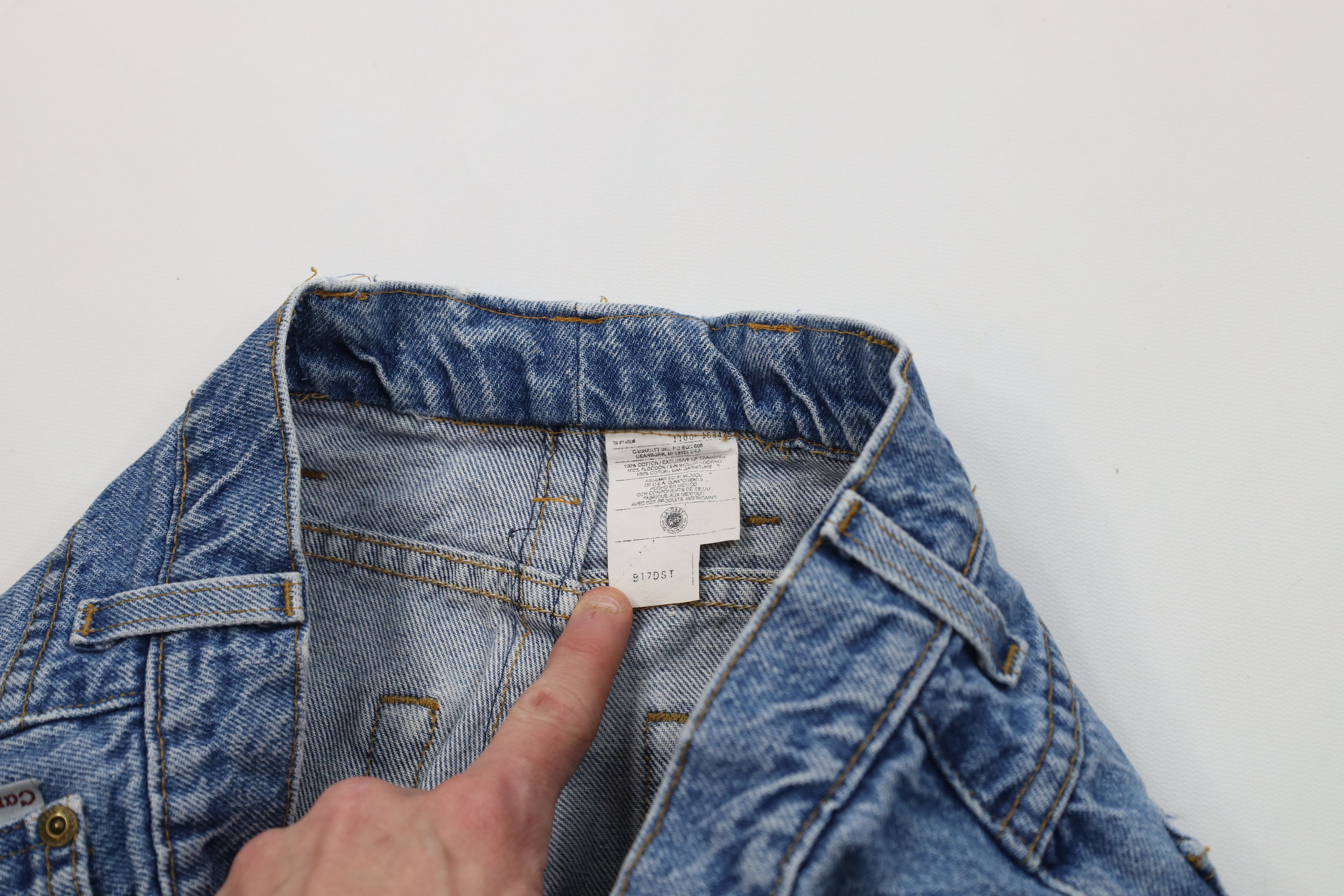 Carhartt Vintage Y2K 2000 Carhartt Relaxed Straight Leg Jeans Blue Size US 36 / EU 52 - 9 Thumbnail