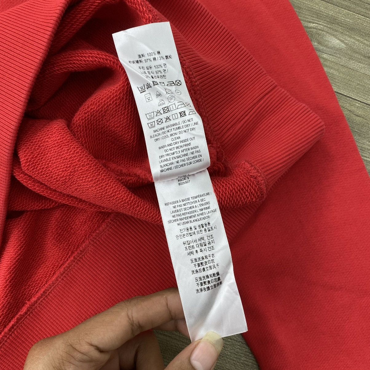Burberry 🇵🇹Luxury Burberry TB Logo Printed Red Sweatshirt Size US S / EU 44-46 / 1 - 6 Thumbnail