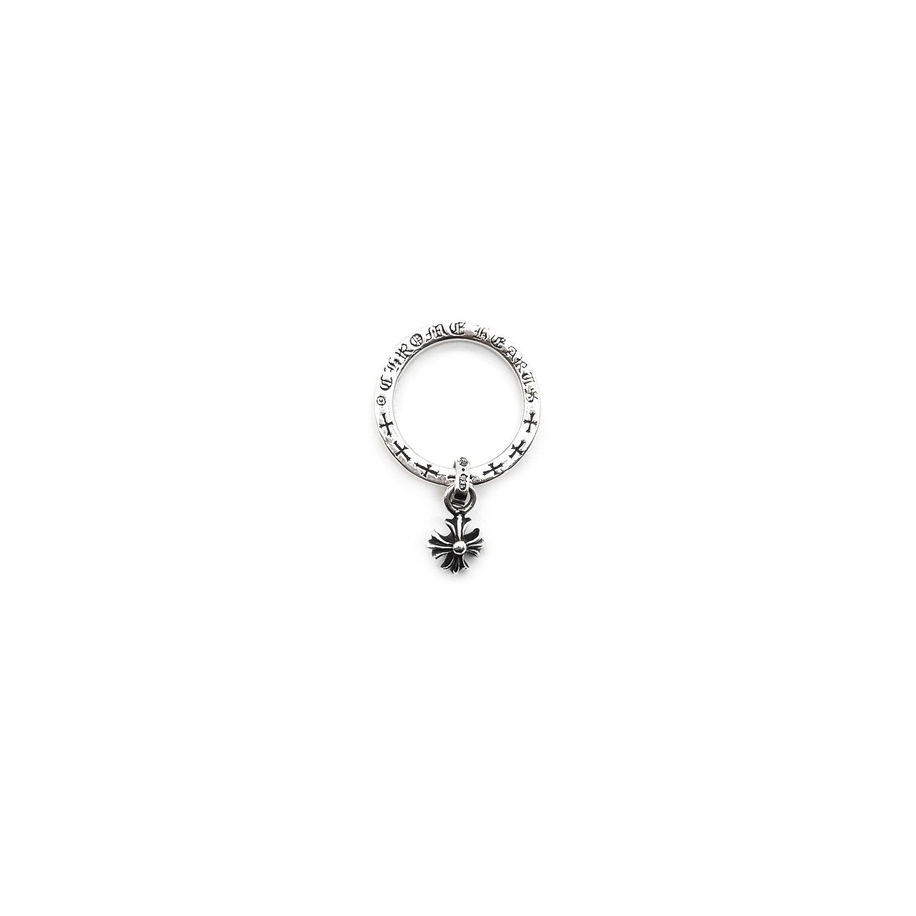 Chrome Hearts Chrome Hearts Silver NTFL Cross Ring Size ONE SIZE - 1 Thumbnail