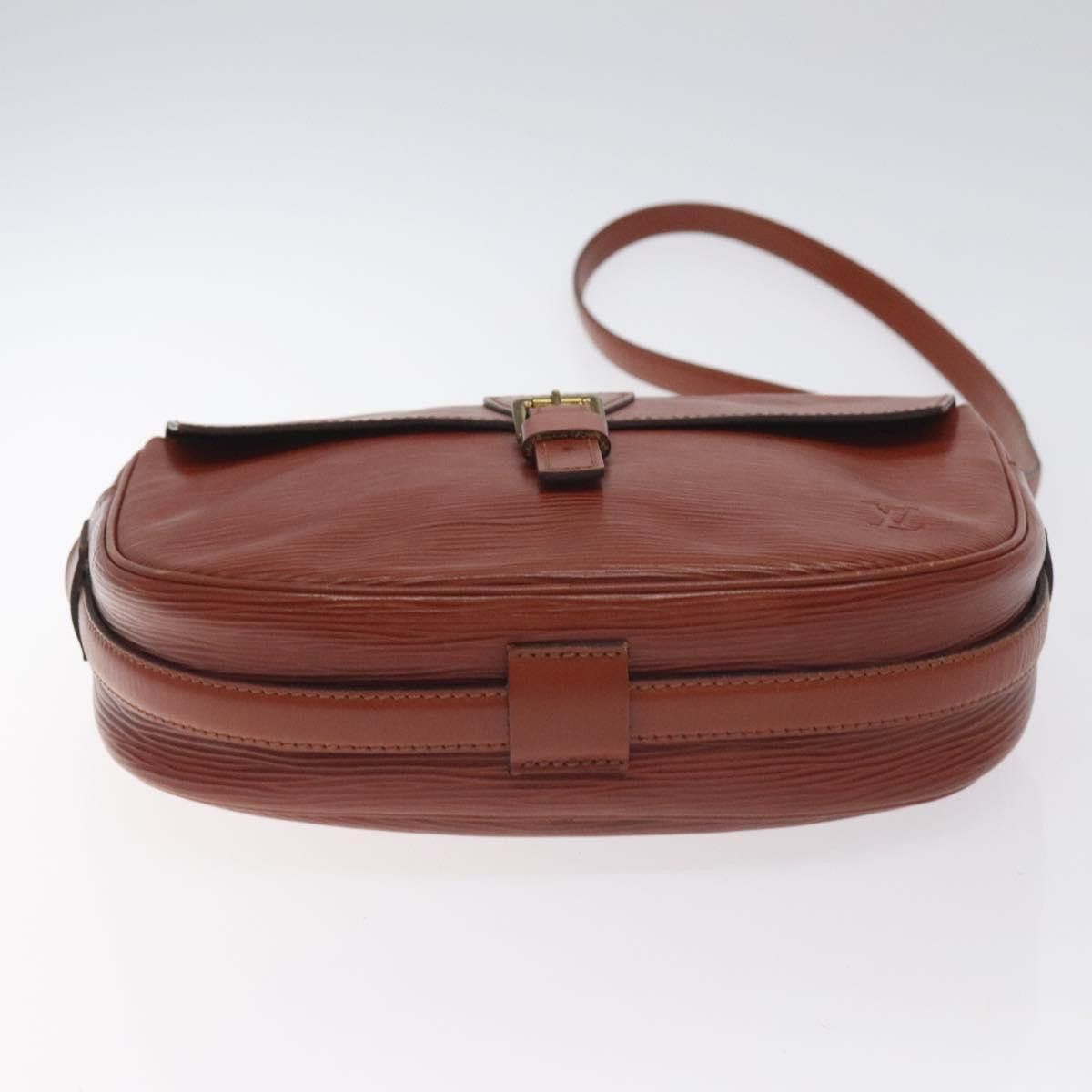 Louis Vuitton LOUIS VUITTON Epi Jeune Fillemm Shoulder Bag Brown M52153 Size ONE SIZE - 9 Thumbnail