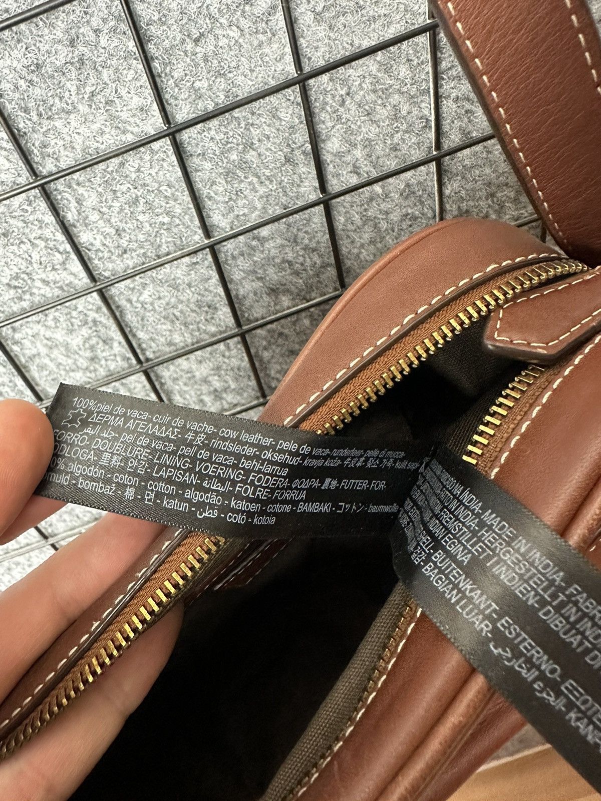 Genuine Leather Massimo Dutti Genuine Leather Crossbody Bag Size OS Size ONE SIZE - 10 Thumbnail