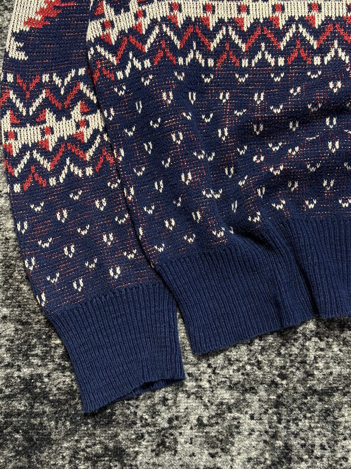 Polo Ralph Lauren vintage Polo Ralph Lauren Aztec Eagle linen sweater 2000s Size US L / EU 52-54 / 3 - 6 Thumbnail