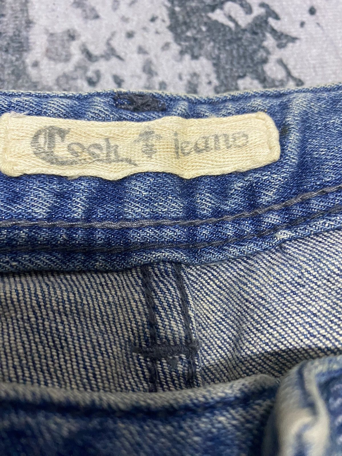 Japanese Brand Japanese Brand Cook Jeans Distressed Denim Jeans Size US 34 / EU 50 - 12 Thumbnail