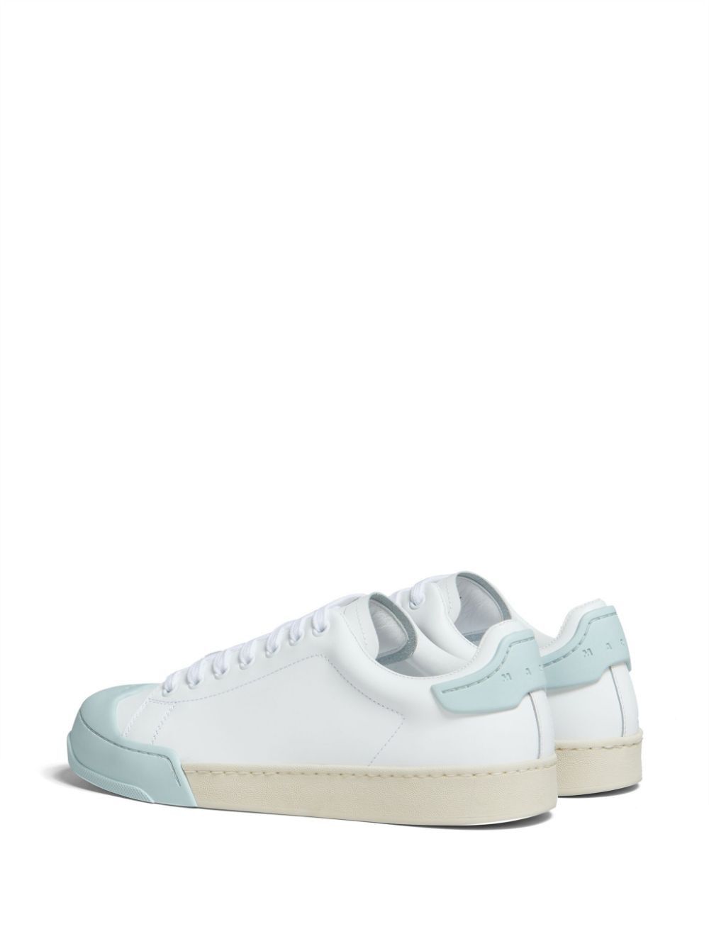 Marni o1w1db10125 Dada Bumper Leather Sneakers in White Size US 9 / IT 39 - 4 Thumbnail