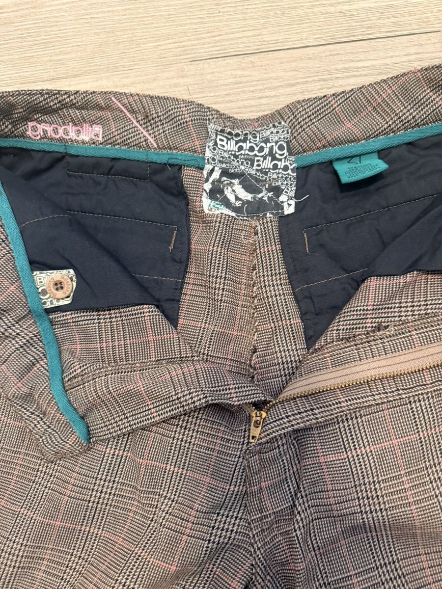 Billabong Plaid Y2K Billabong shorts Size US 31 - 6 Thumbnail