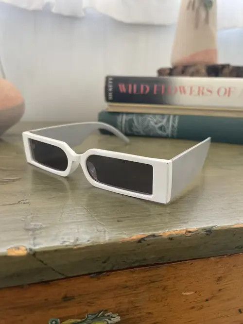 Vintage Rectangle Punk Sunglasses Size ONE SIZE - 1 Thumbnail