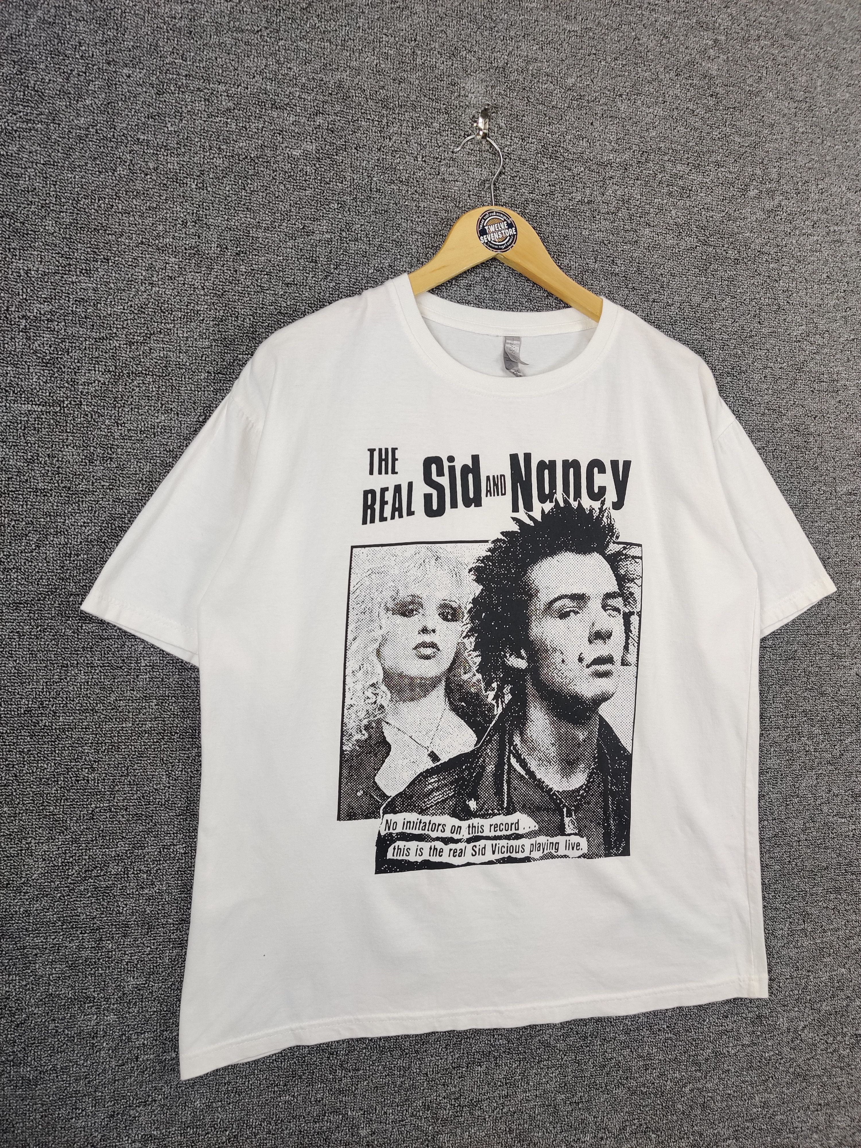 Band Tees The Real Sid And Nancy Punk Tee Tshirt Size US L / EU 52-54 / 3 - 6 Thumbnail
