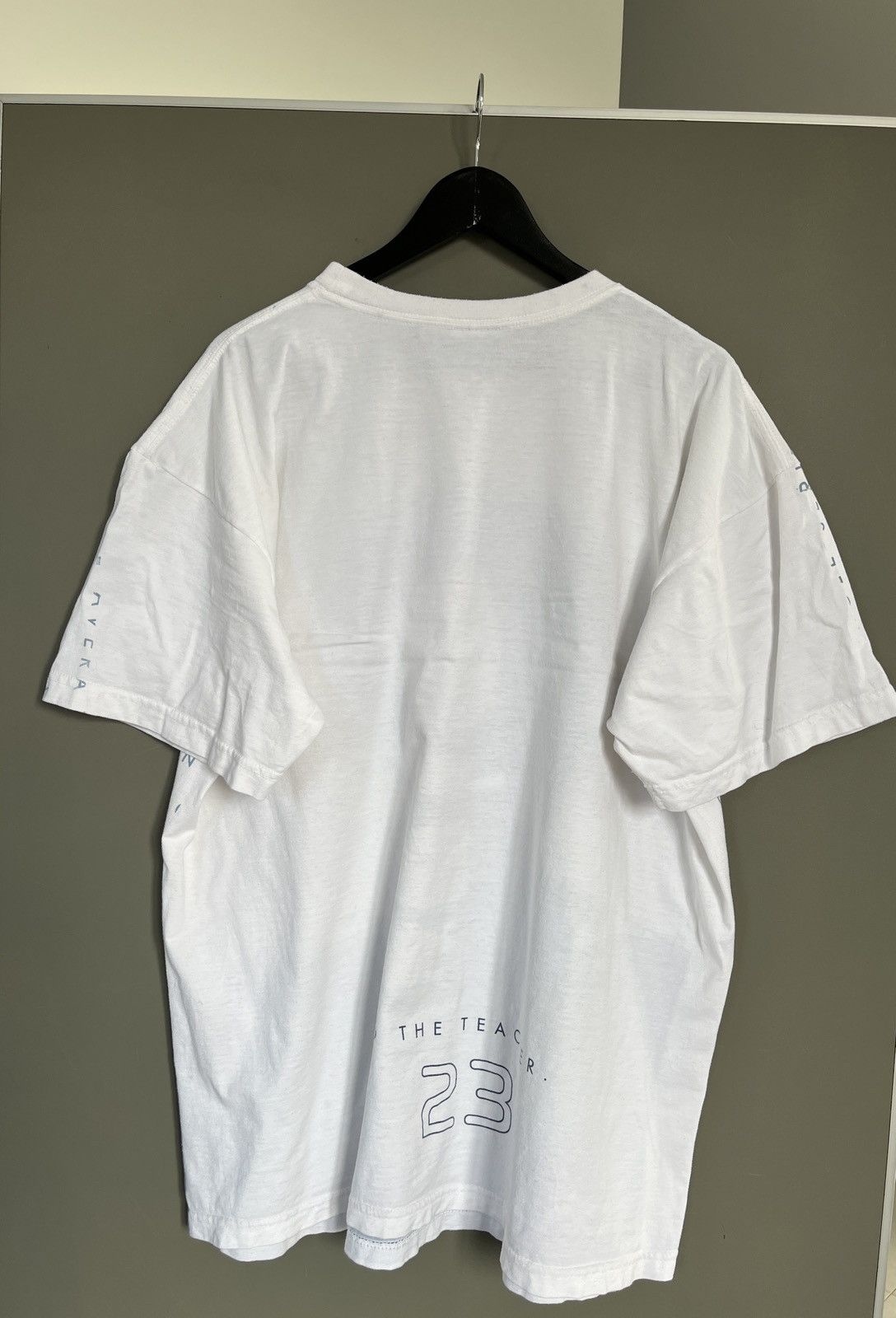 Nike Nike Vintage Extra RARE Jordan Overprinted T-shirt Size US XL / EU 56 / 4 - 12 Thumbnail