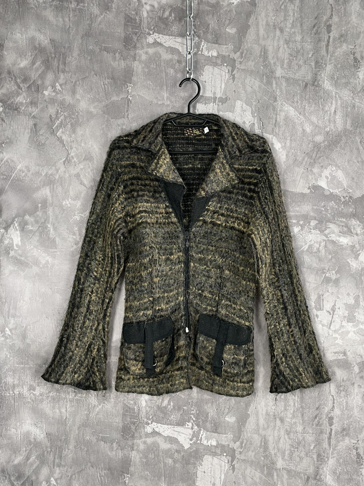 20471120 × If Six Was Nine × Japanese Brand Vintage Y2K Glamour Abstract Style Mohair Archival Sweater Size M / US 6-8 / IT 42-44 - 1 Thumbnail