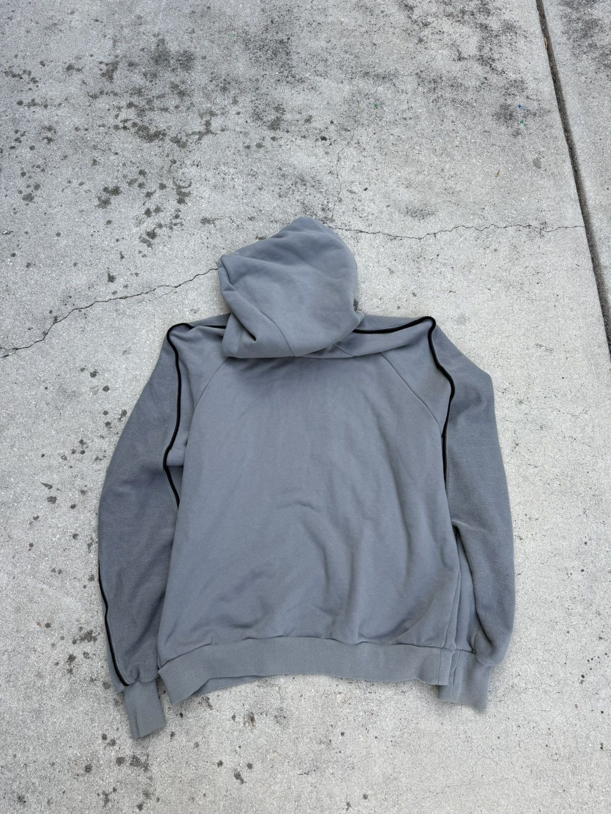 Other Rare Carnet-Archive Gray Hoodie Sweater Avantgarde Design Size US L / EU 52-54 / 3 - 2 Thumbnail
