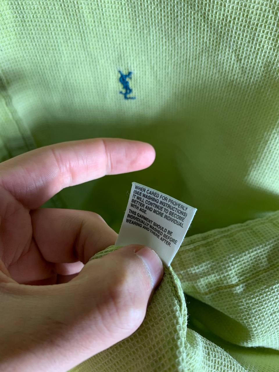 Saint Laurent Paris Vintage YVES Saint Laurent Retro Designer Shirt Y2K 90s Size US M / EU 48-50 / 2 - 10 Thumbnail