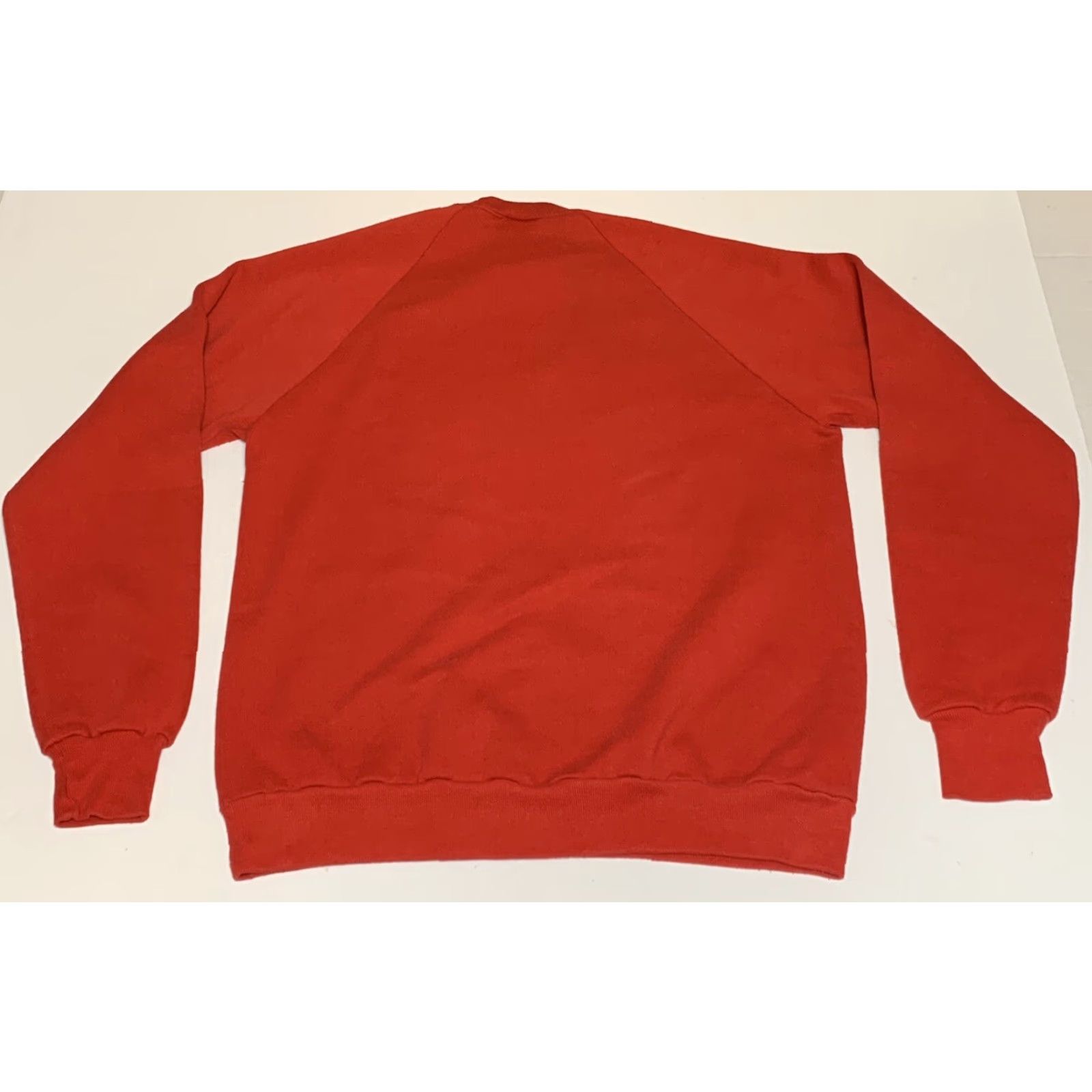 Dickies VINTAGE Dickies Mens M/L Red Blank Crewneck Sweatshirt USA 50/50 Crewneck Sweatshirt Mens Red 1990s Dickies Womens/Mens? Size US M / EU 48-50 / 2 - 7 Thumbnail