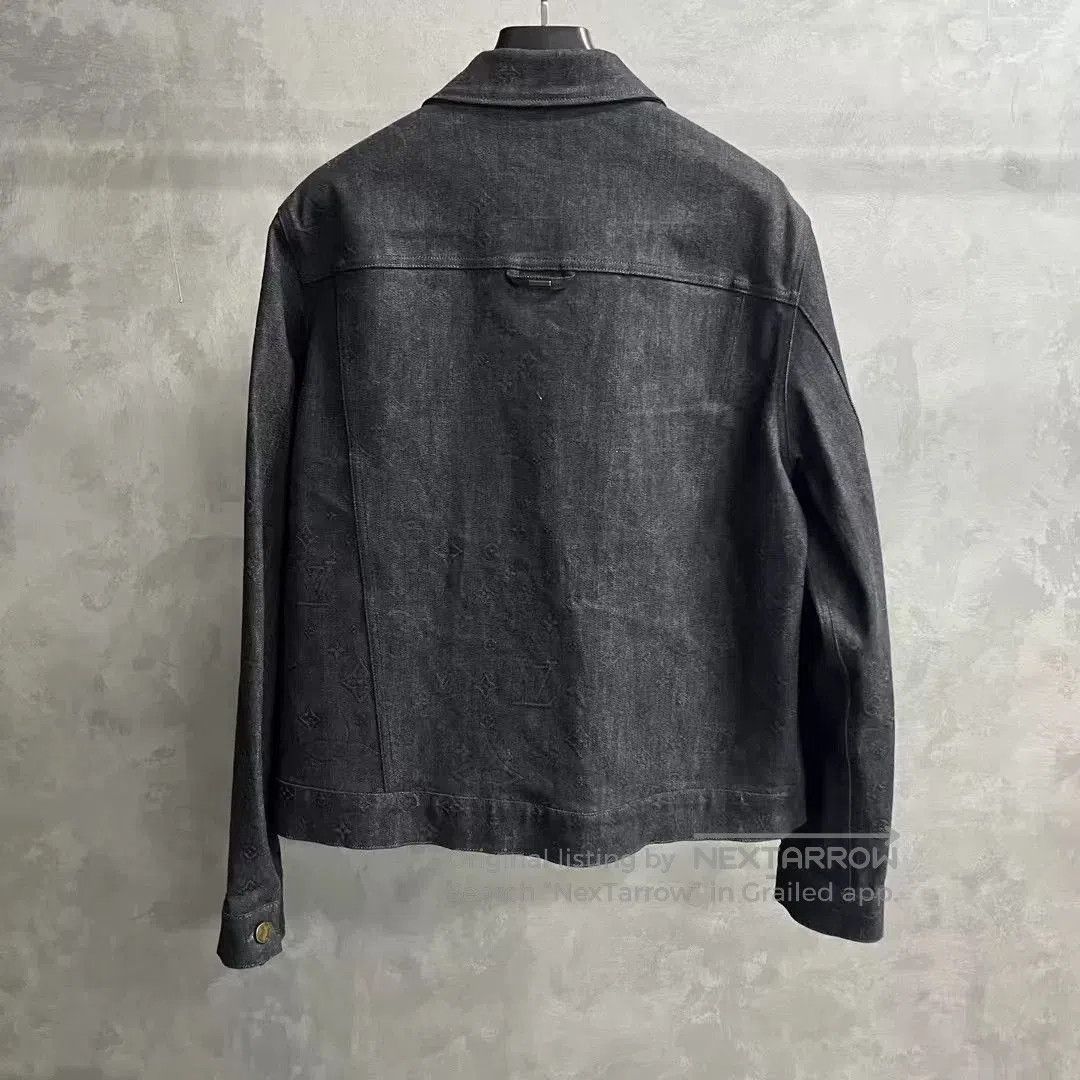 Louis Vuitton Louis Vuitton Black Printed Lapel Jacket. Size US L / EU 52-54 / 3 - 2 Thumbnail