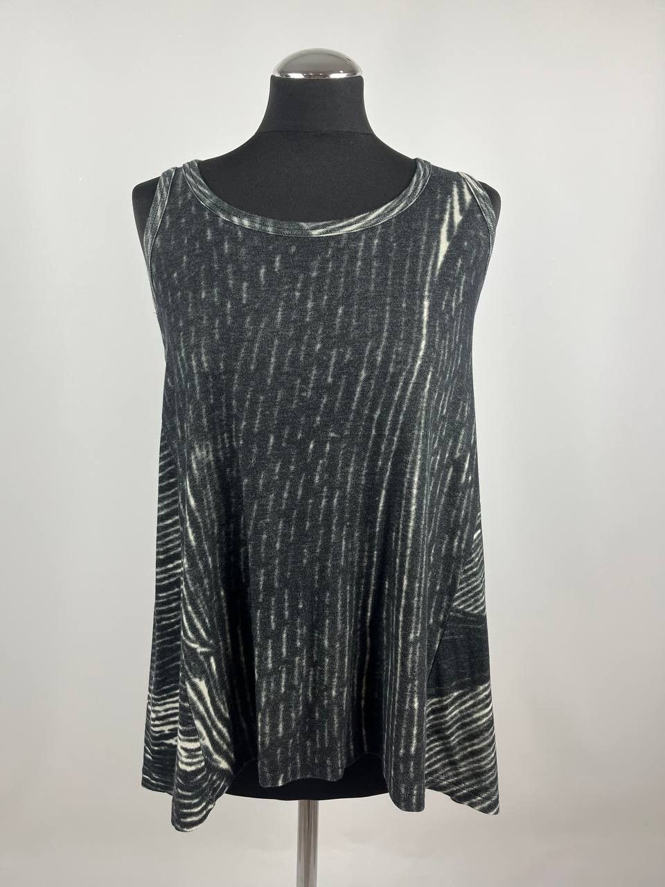 Rundholz Rundholz Avant Garde Black Stripe Tank Top Blouse Size M Size M / US 6-8 / IT 42-44 - 1 Thumbnail