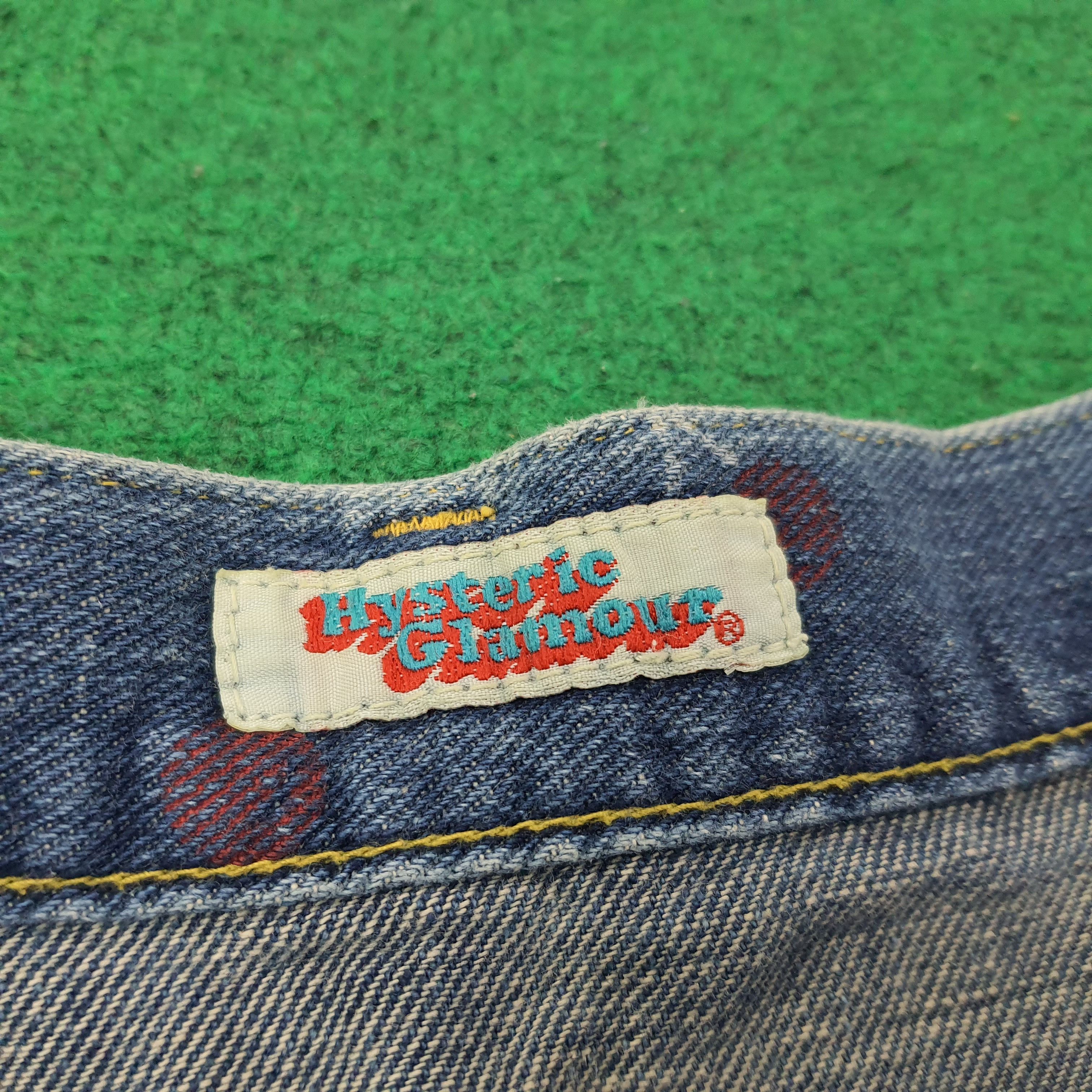 Hysteric Glamour Vintage Hysteric Glamour Custom Logo Mini Skirt C265N12 Size 24" / US 00 / IT 34 - 5 Thumbnail