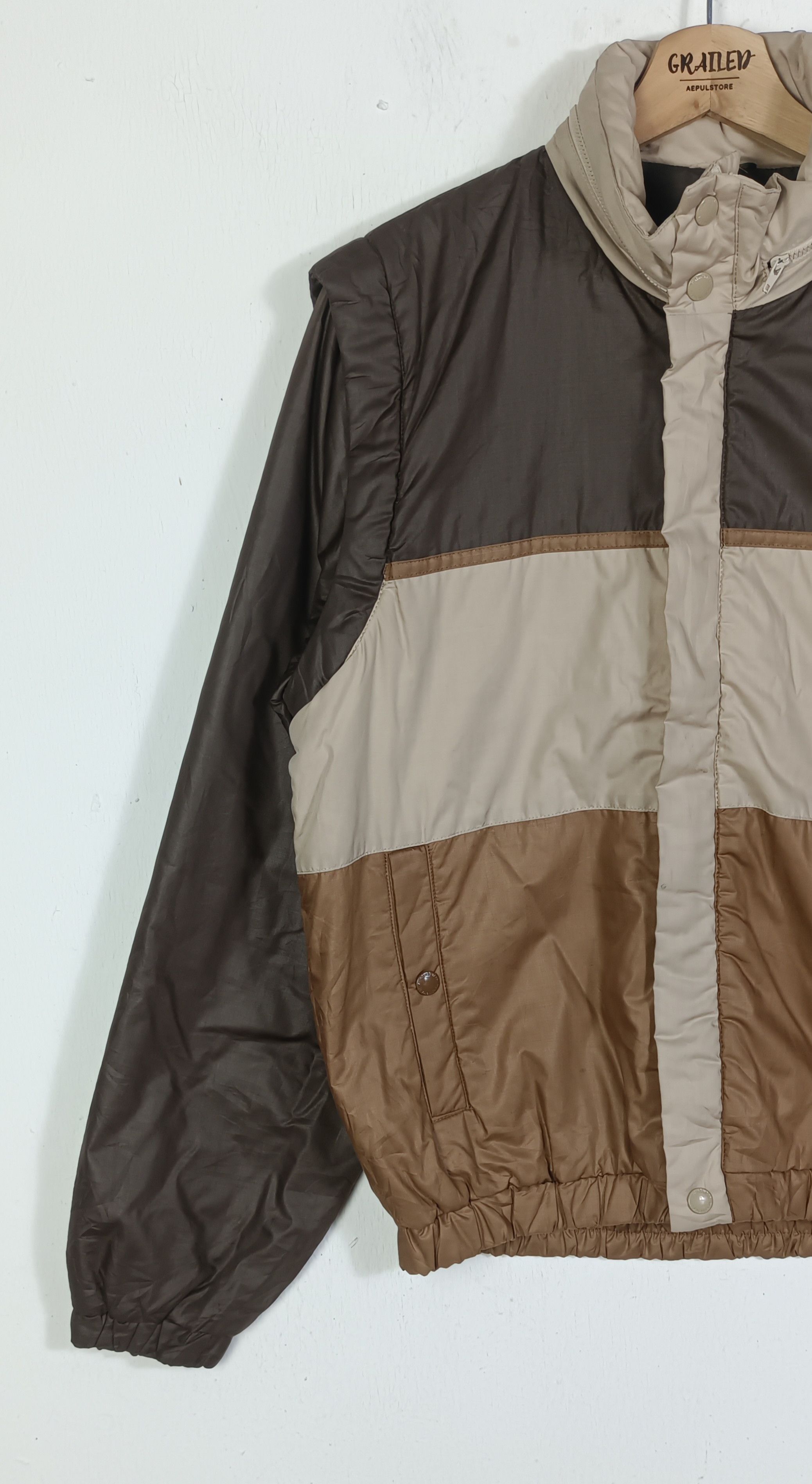 Grand Slam × Japanese Brand Vintage🔥 Grand Slam Munsingwear Multicolour Windbraker Size US L / EU 52-54 / 3 - 5 Thumbnail