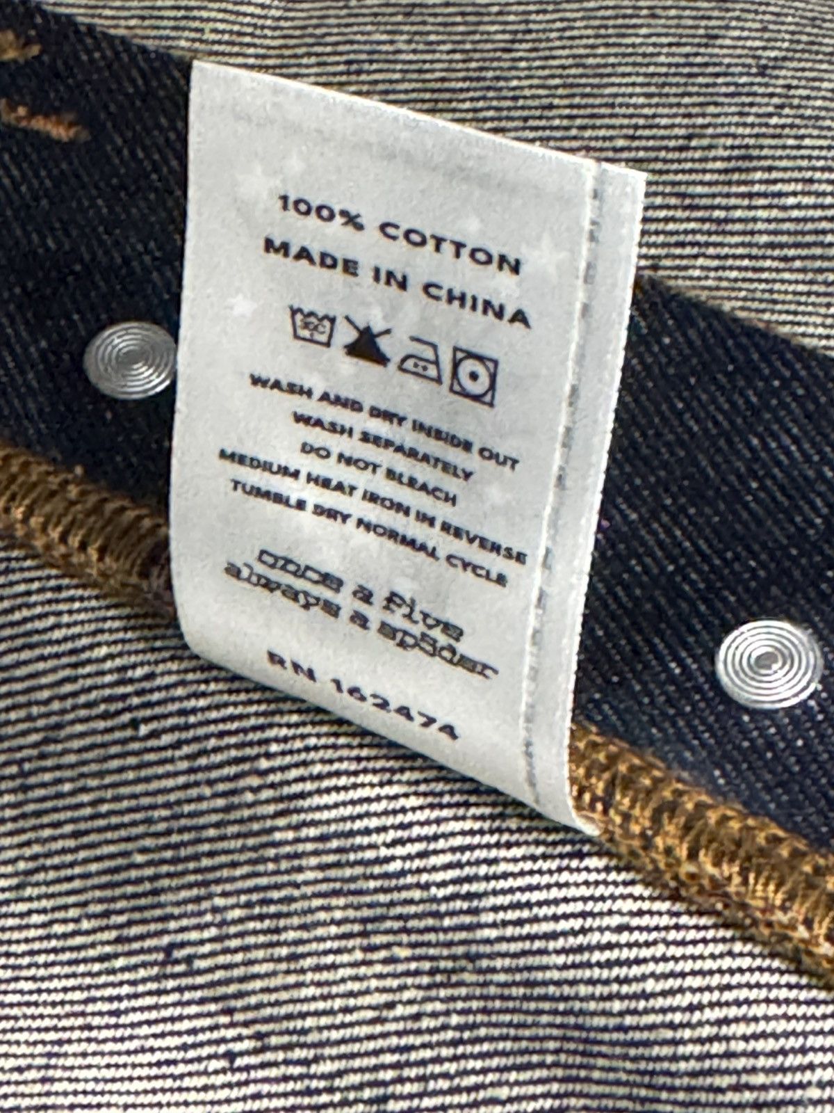 Sp5der Sp5der Denim Shorts Size US 30 / EU 46 - 9 Thumbnail