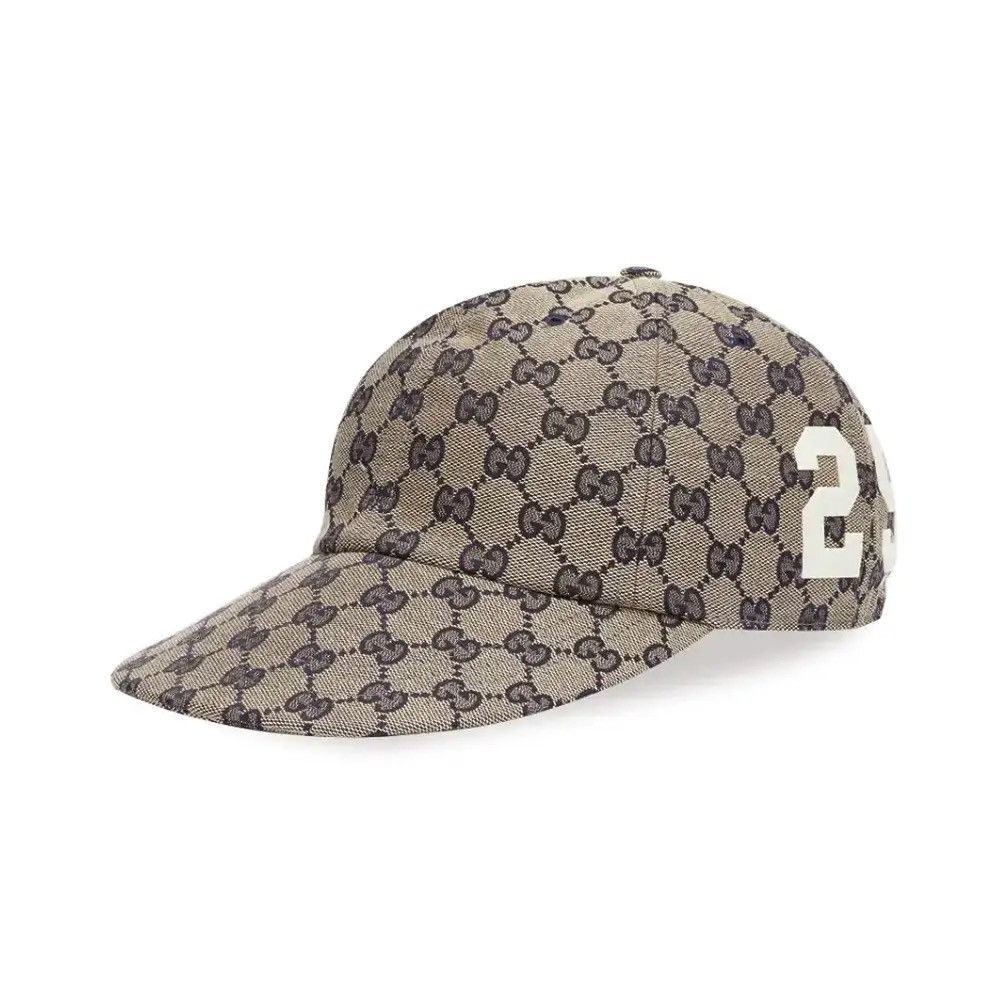 Gucci GG Cotton Canvas Baseball Hat Size ONE SIZE - 1 Thumbnail