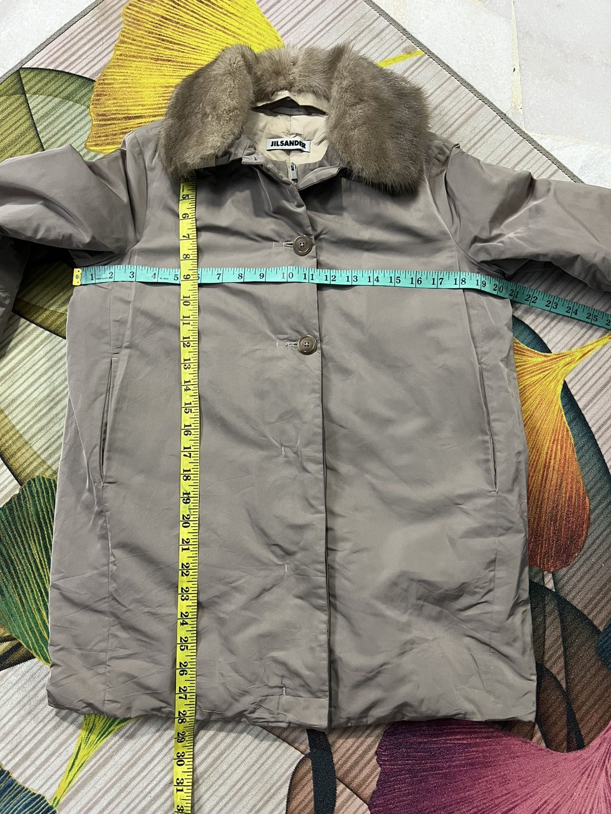 Designer × Jil Sander 💥 RARE JIL SANDER FUR COLLAR Size US S / EU 44-46 / 1 - 16 Thumbnail