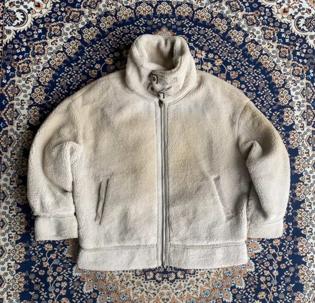 Japanese Brand Rienda Faux Shearling B3 jacket Style Size S / US 4 / IT 40 - 2 Thumbnail