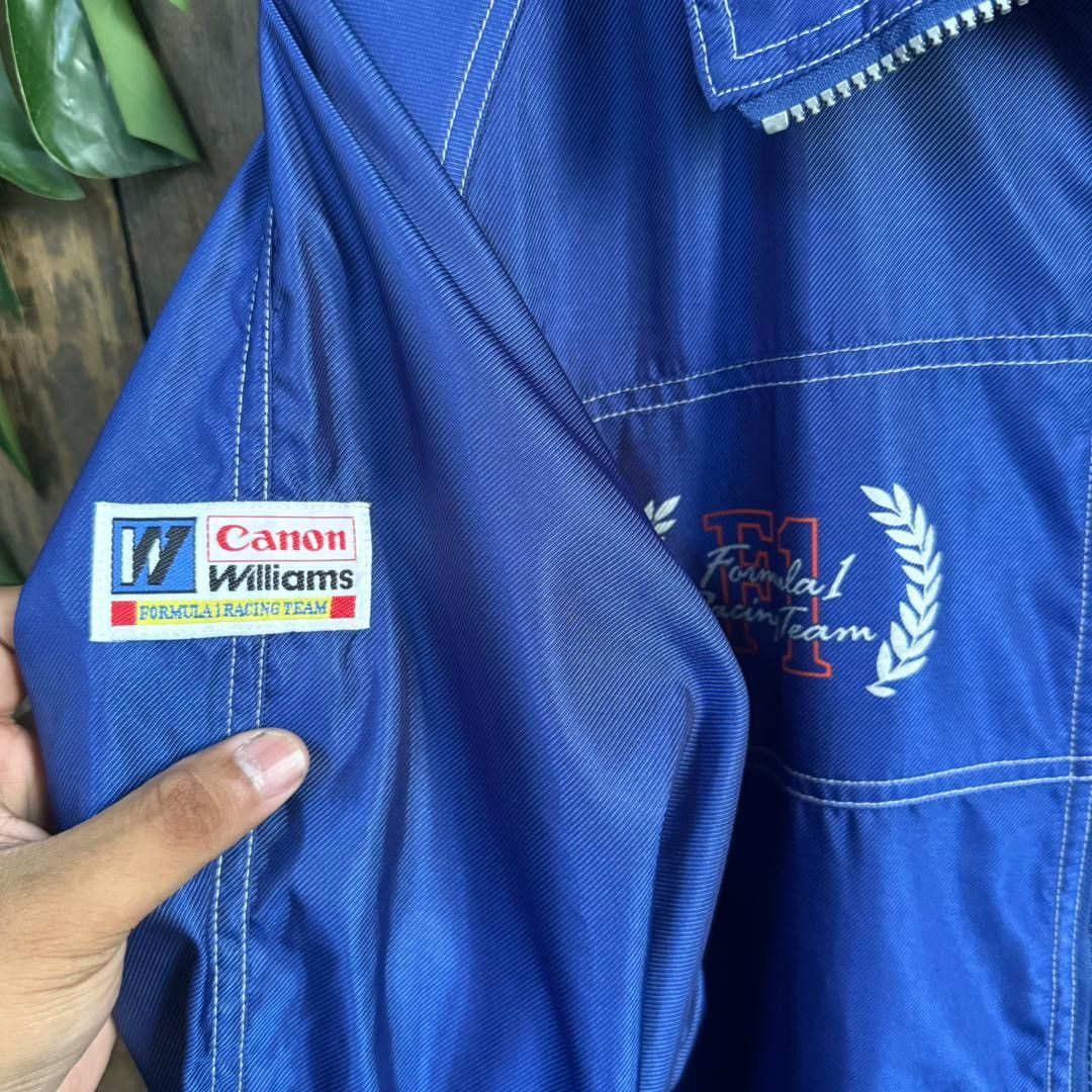 Vintage Vintage Canon William F1 Racing Team Jacket Size US L / EU 52-54 / 3 - 6 Thumbnail