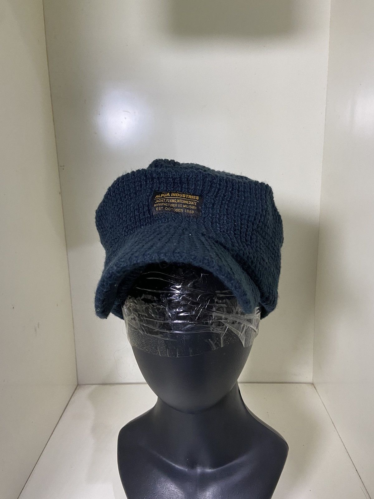 Alpha Industries Vintage alpha industries beanie hat Size ONE SIZE - 2 Thumbnail