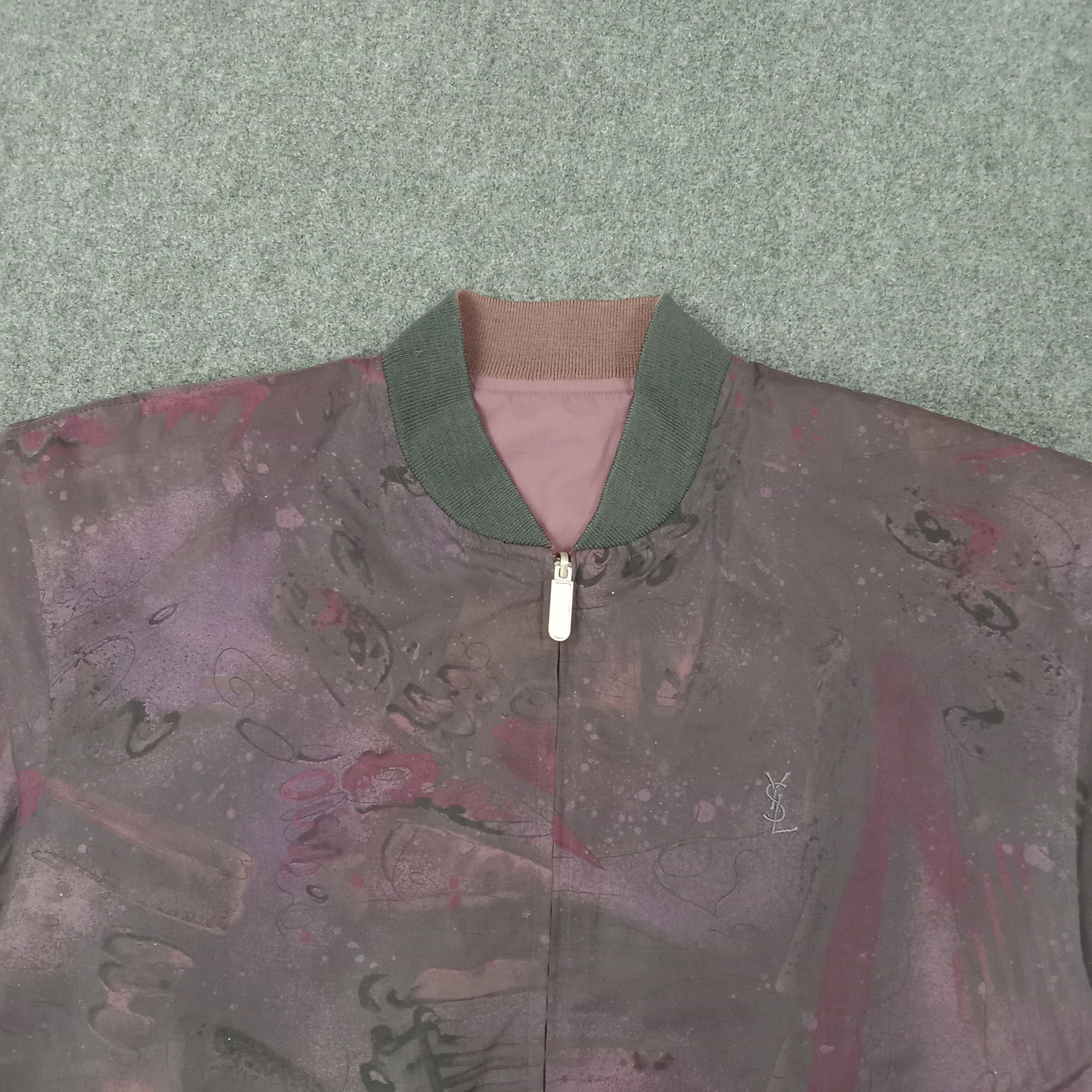 Yves Saint Laurent Yves Saint Laurent Italian Brand Reversible Jacket C227N23 Size US L / EU 52-54 / 3 - 2 Thumbnail