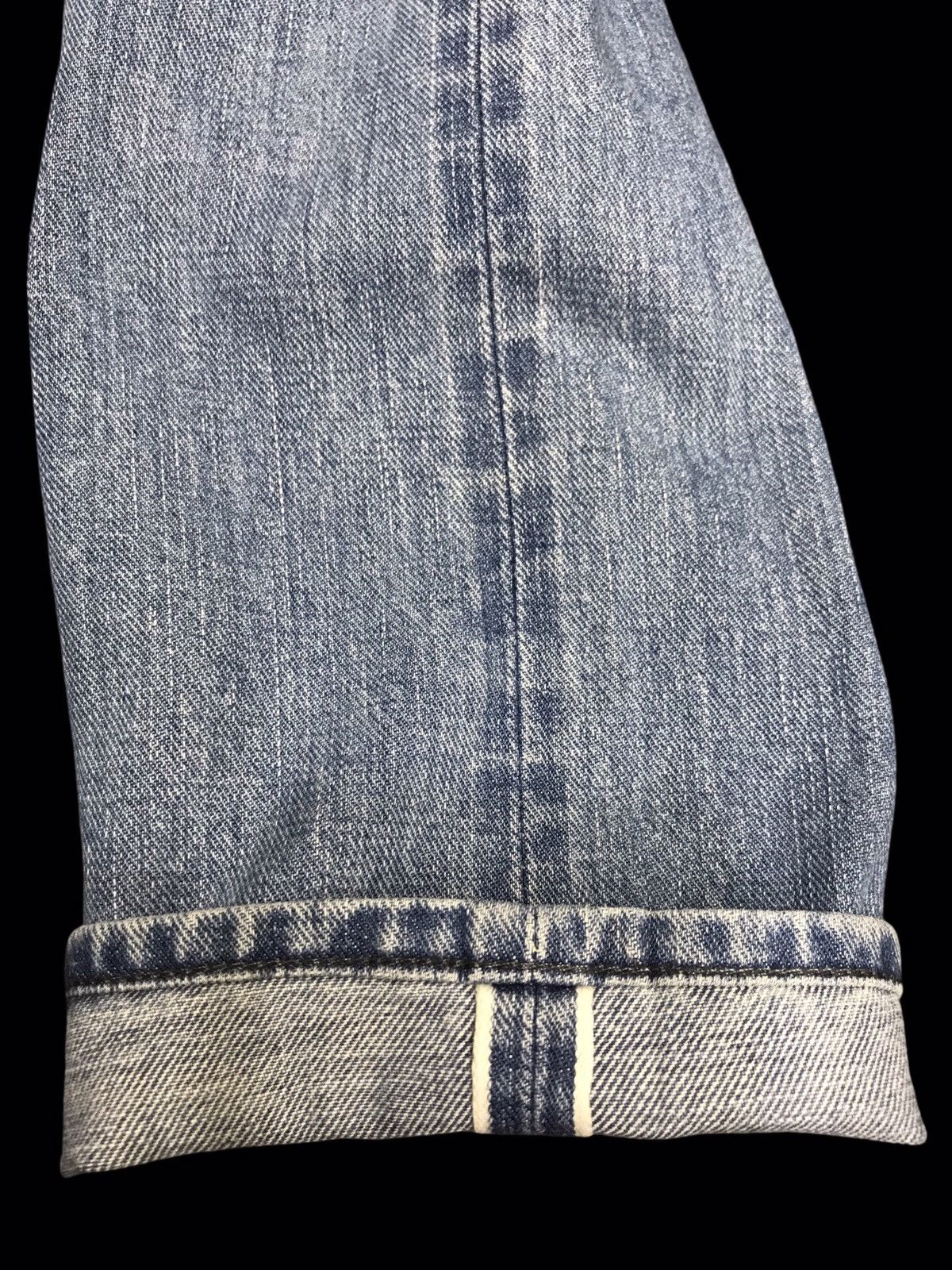 Japanese Brand 💥90s Style💥YOUNG&OLSEN LIGHT WASH SELVEDGE DENIM F381 Size US 28 / EU 44 - 18 Thumbnail