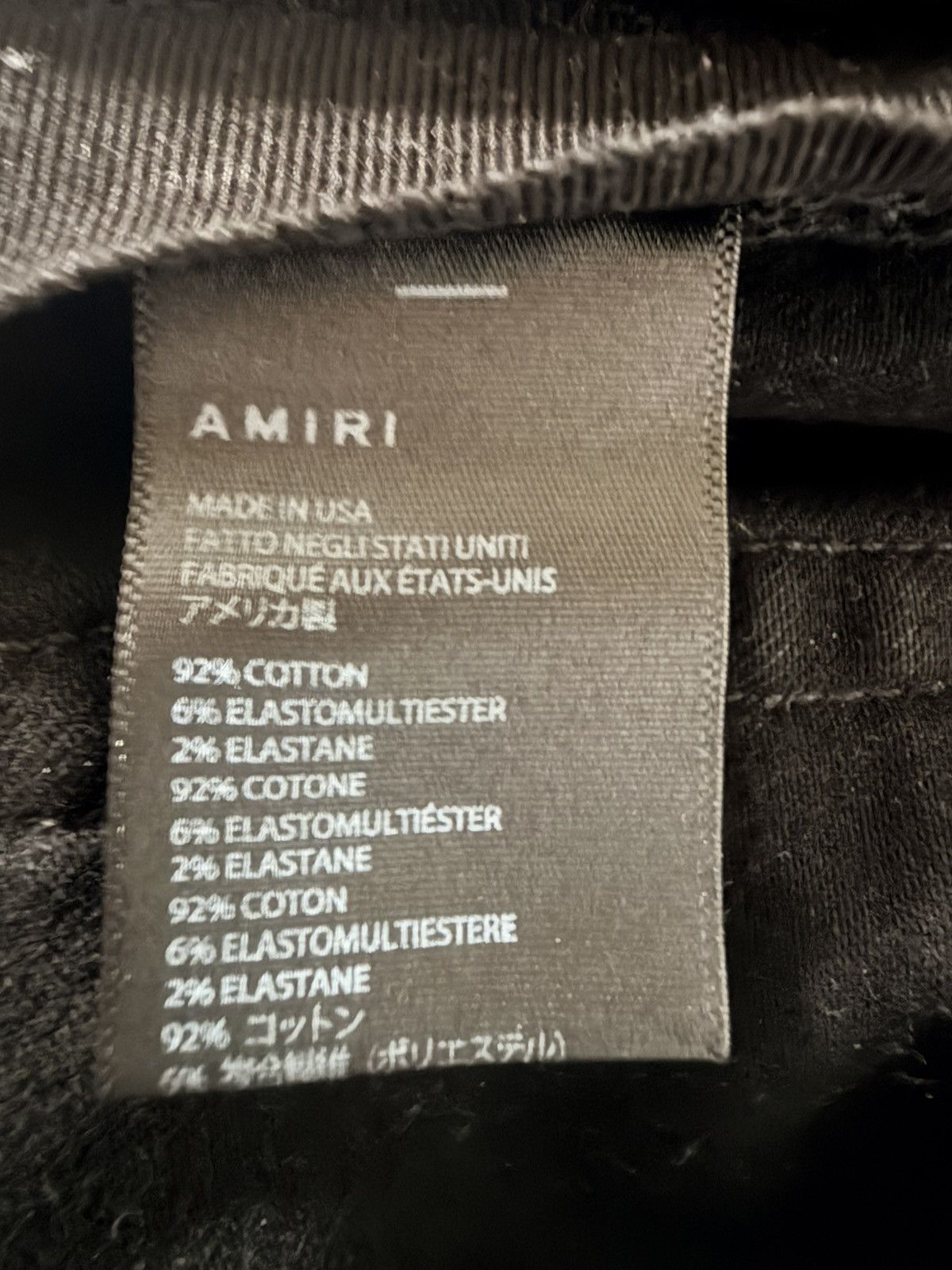 Amiri Amiri Size US 34 / EU 50 - 3 Thumbnail