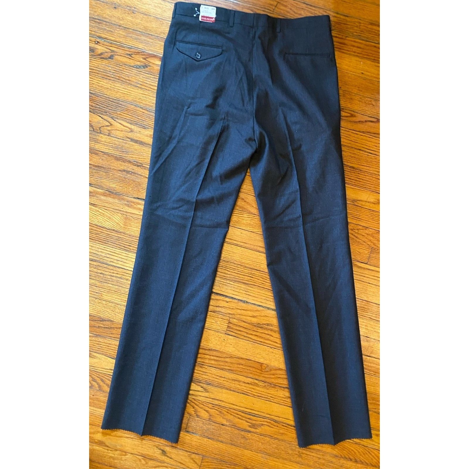 Evan Picone USA Evan Picone Men’s Gray Pants Wool W36 Unfinished Hem NWT Size US 36 / EU 52 - 4 Thumbnail