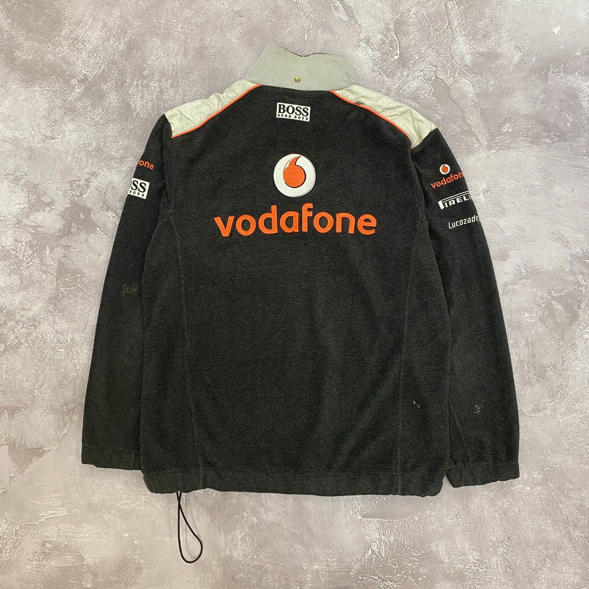 Mercedes-Benz Vintage Vodafone Mercedes McLaren 1/4 Zip Fleece Size US L / EU 52-54 / 3 - 2 Thumbnail