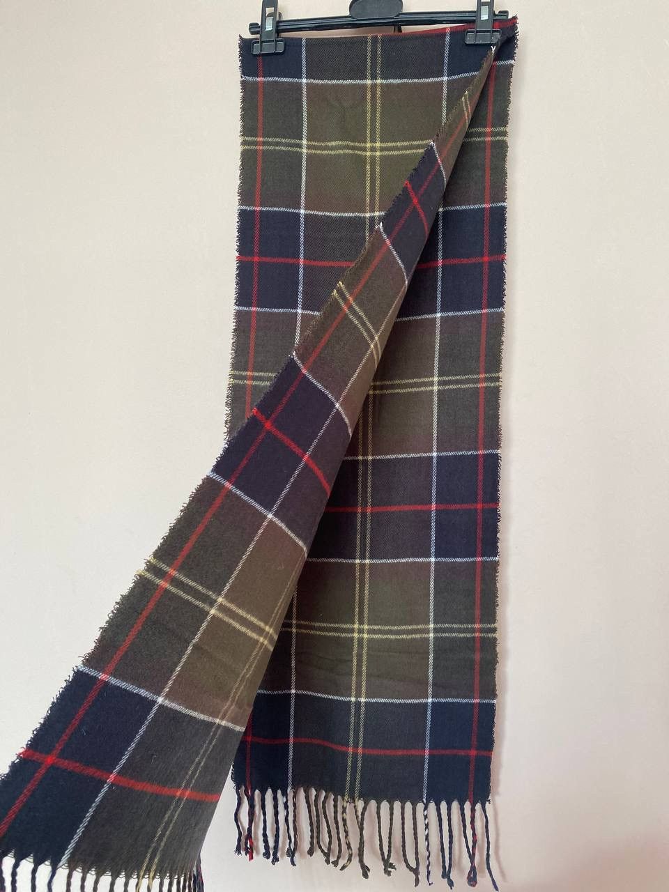 Barbour Vintage Barbour Scarf 90s Street Wear Y2K Casual Kanye Style Size ONE SIZE - 5 Thumbnail