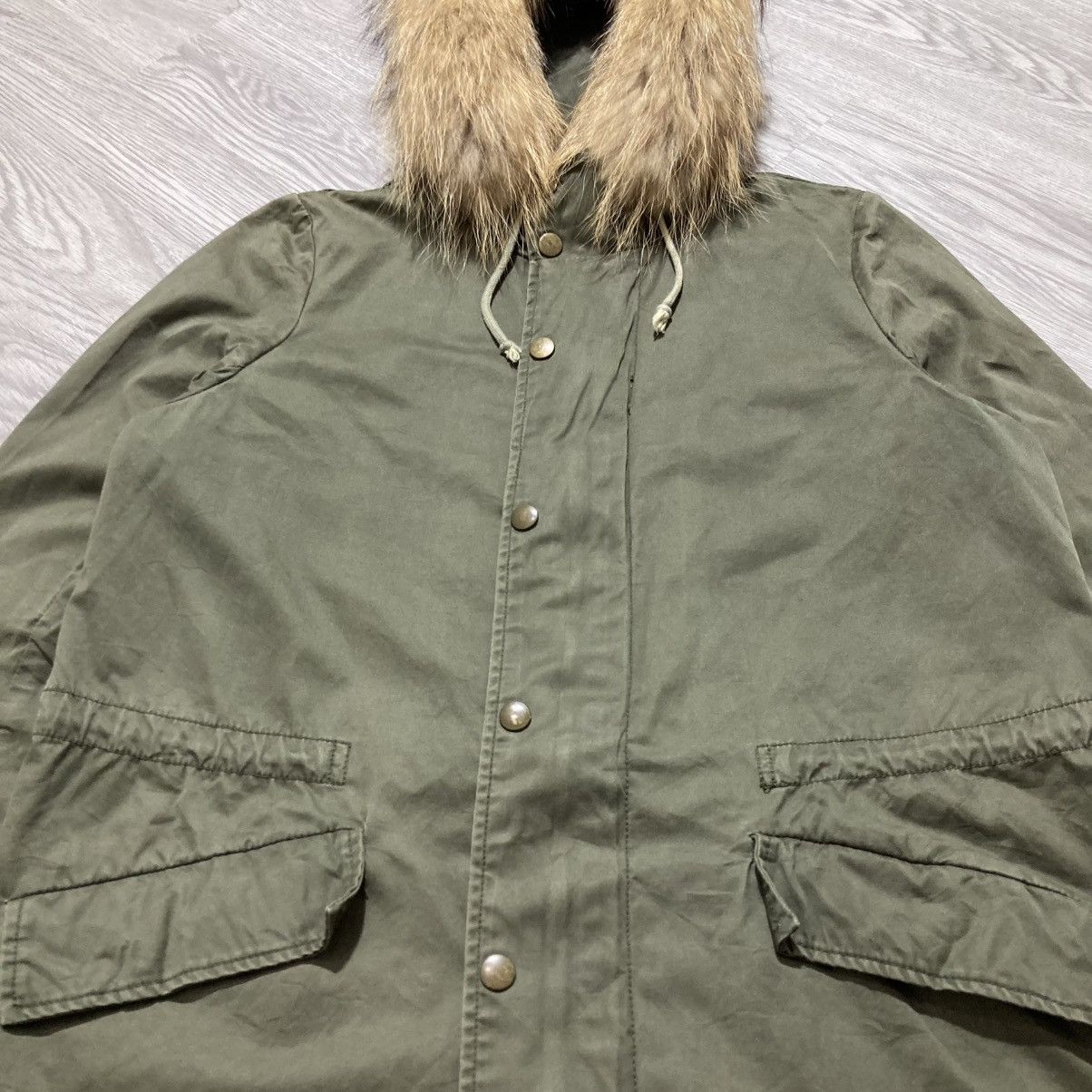 Japanese Brand 2000s Archives Parka Fur Jacket Military Green Army Size US M / EU 48-50 / 2 - 4 Thumbnail