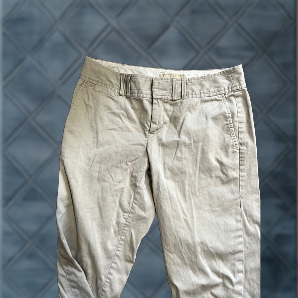 Banana Republic Banana Republic Martin-Fit Capri Pants Beige 2 Capri Cotton Blend Stretch Women XS-Adult? No, keep Simple Size 26" / US 2 / IT 38 - 1 Thumbnail