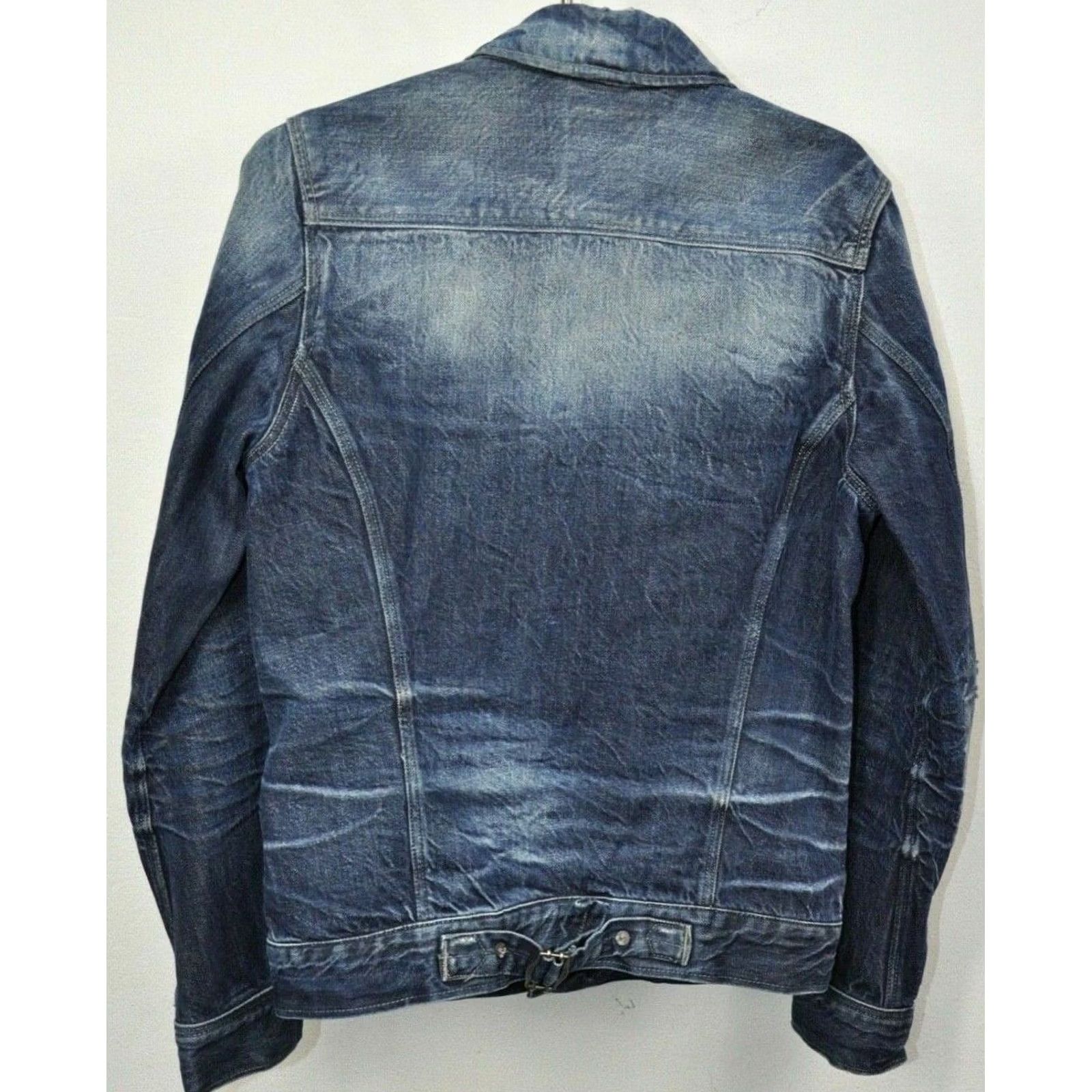 G-Star G-Star Raw A Crotch Slim Jacket Men S Denim Blue Size S Vintage No Size US S / EU 44-46 / 1 - 3 Thumbnail