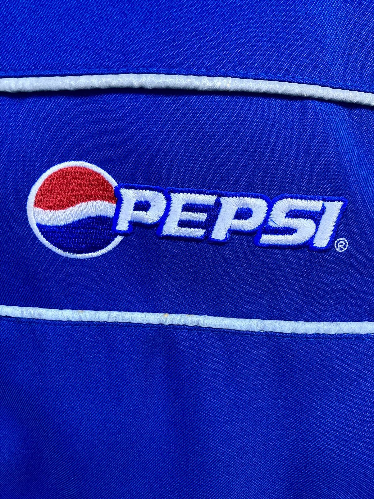 Pepsi Vintage Pepsi Workwear Zipper Jacket Size US L / EU 52-54 / 3 - 6 Thumbnail