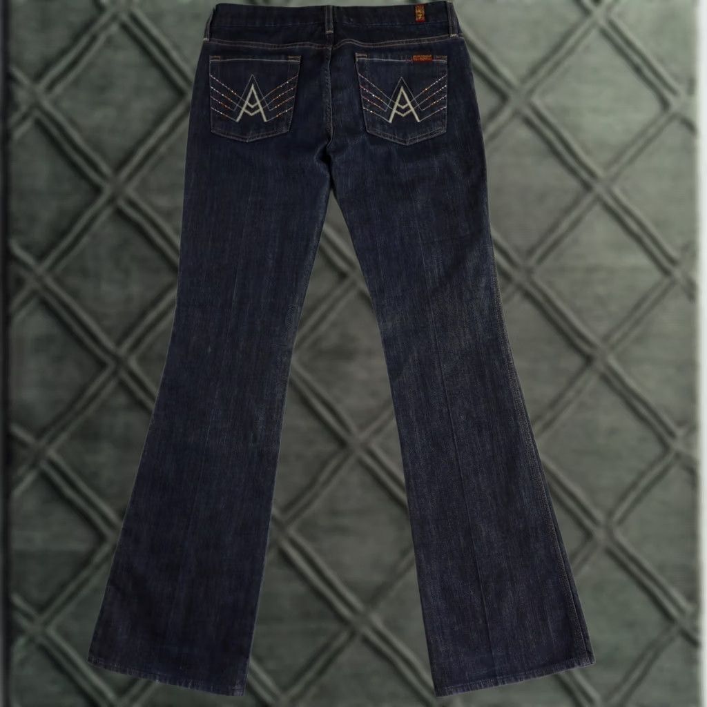 7 For All Mankind 7 For All Mankind Jeans Womens 29 Bootcut Denim Blue Pockets X: A Pocket Shirt? Size 29" - 1 Thumbnail