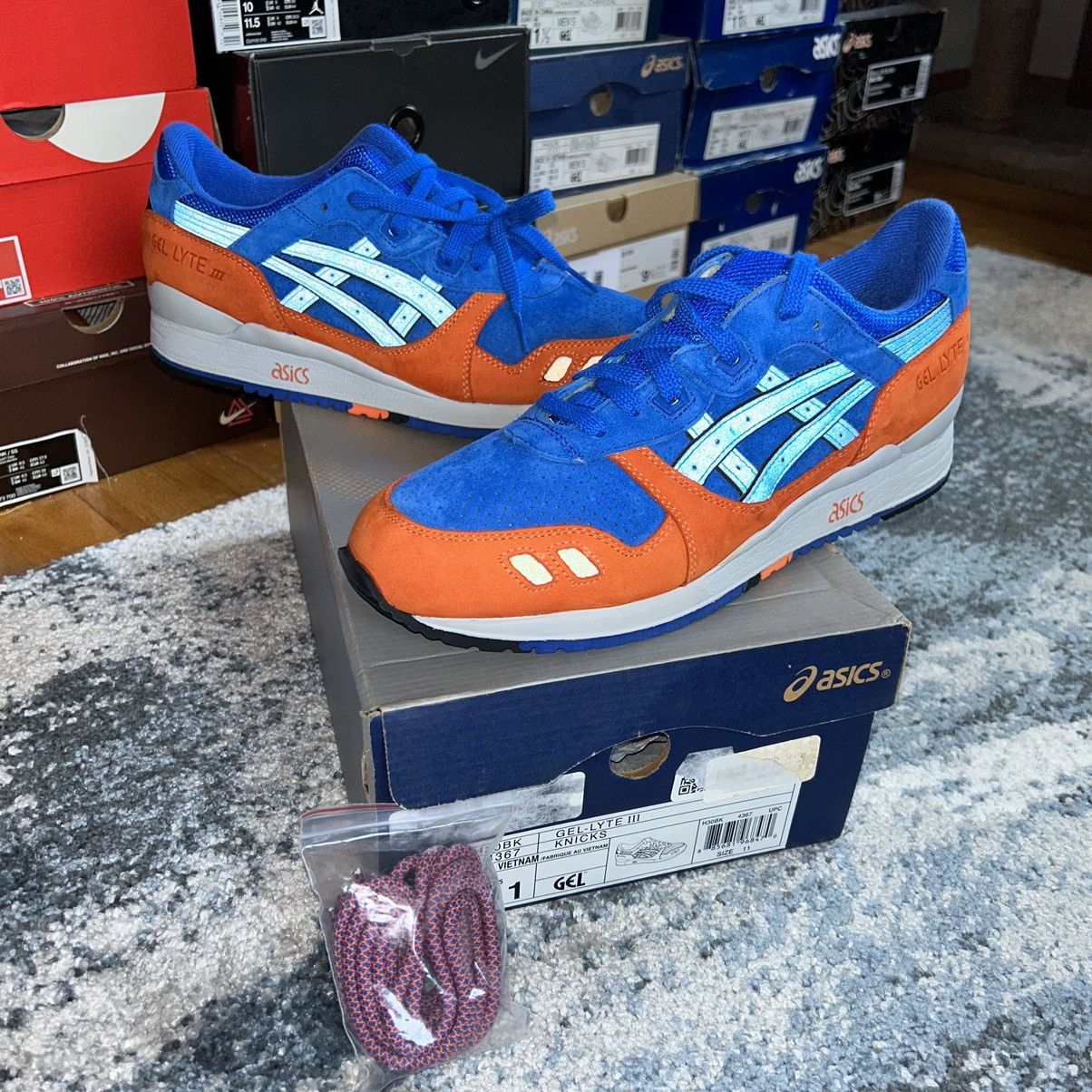 Asics × Ronnie Fieg H30BK-4367 2013 GEL LYTE iii EAST COAST PACK ECP KNiCKS METS Size US 11 / EU 44 - 3 Thumbnail
