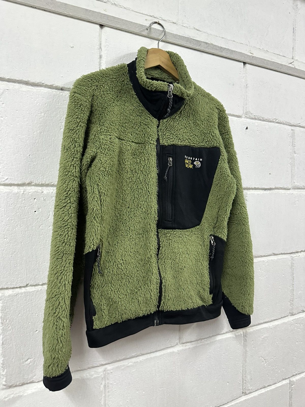 Mountain Hardwear Mountain Hardwear Green Deep-Pile Fleece Zip Jacket Size US S / EU 44-46 / 1 - 10 Thumbnail
