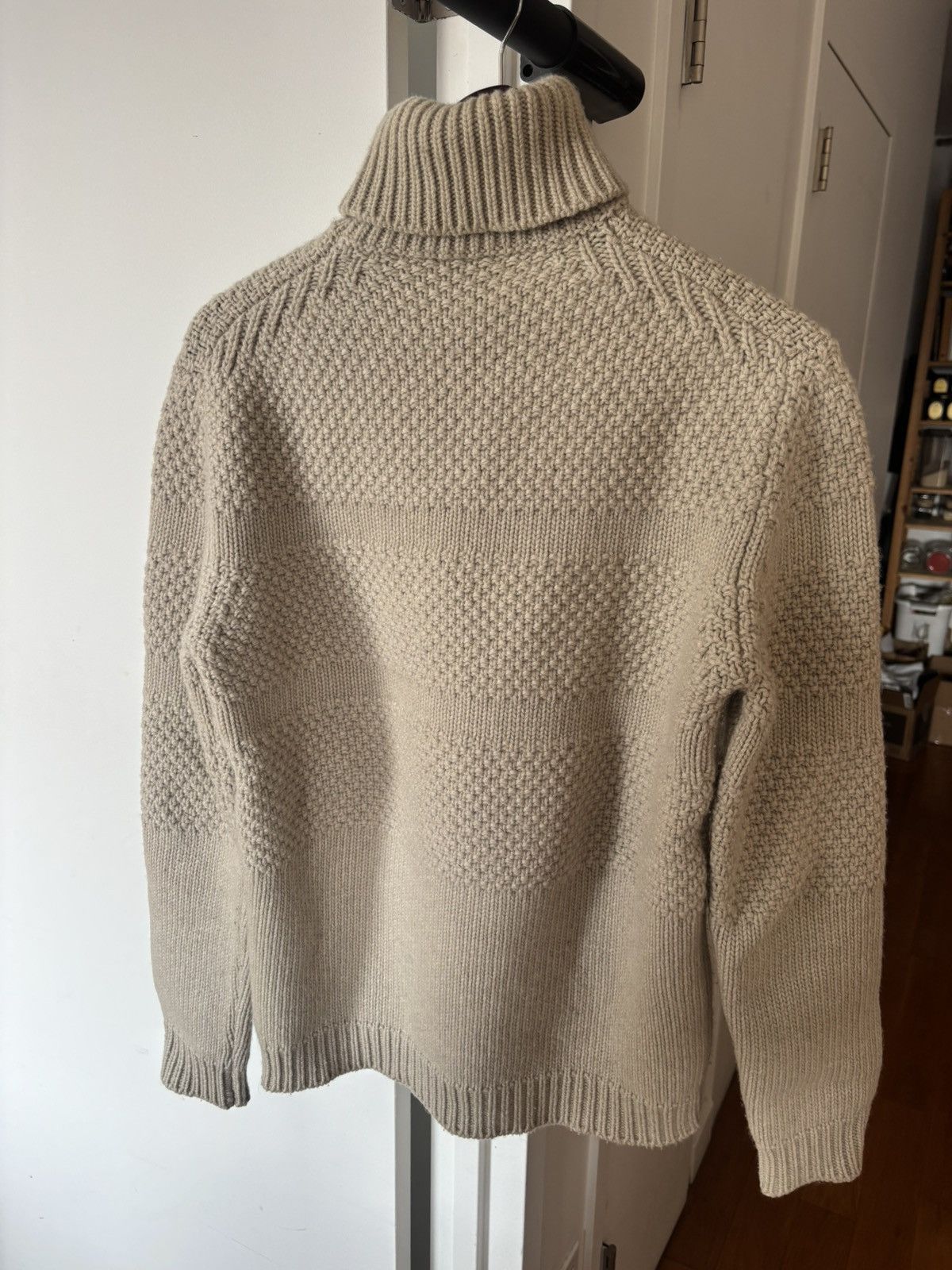 Jil Sander Jil Sander Bone Turtleneck Size US M / EU 48-50 / 2 - 7 Thumbnail