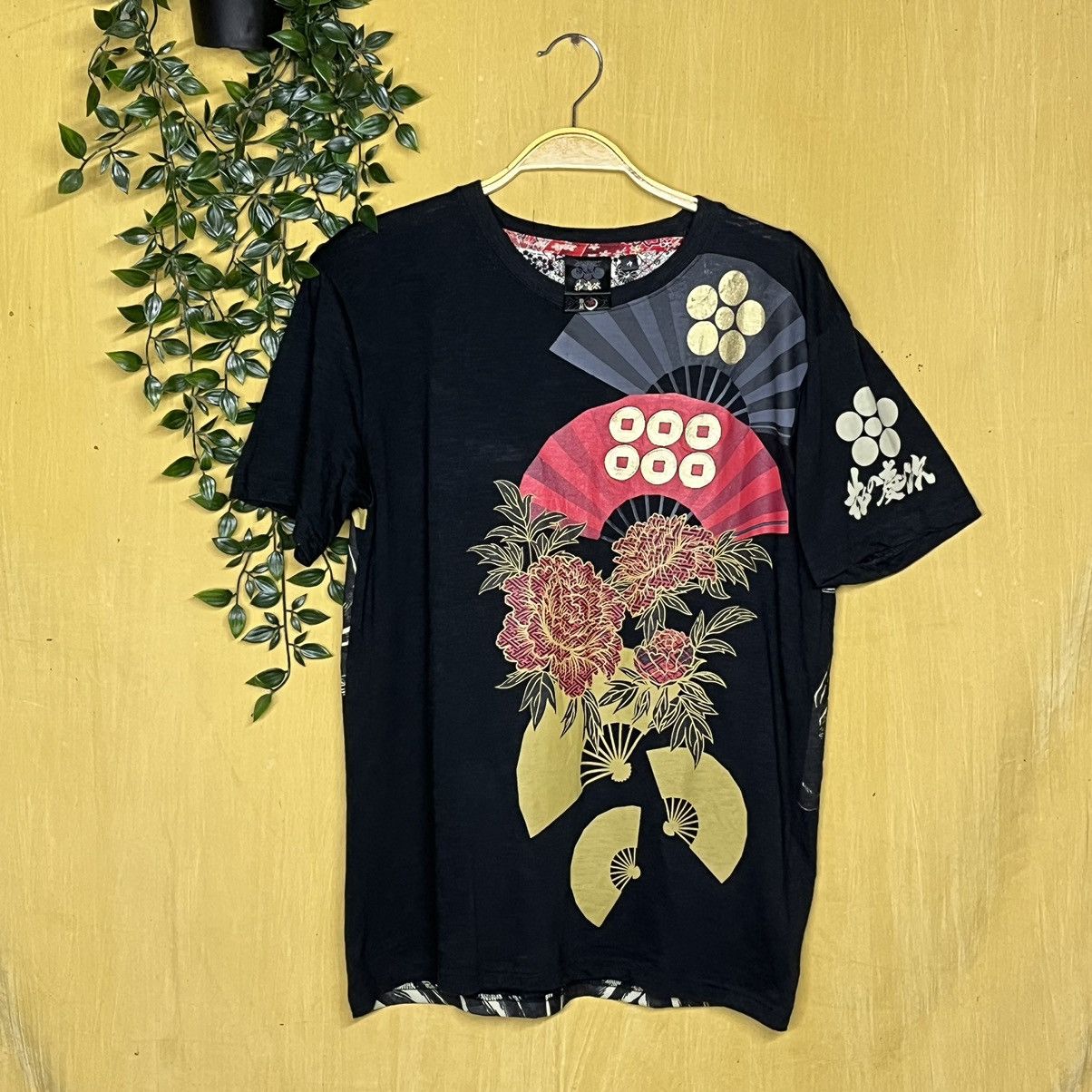 Bullet Noise × Japanese Brand × Vintage Vintage Bullet Noise Samurai Mega Print Size US S / EU 44-46 / 1 - 3 Thumbnail