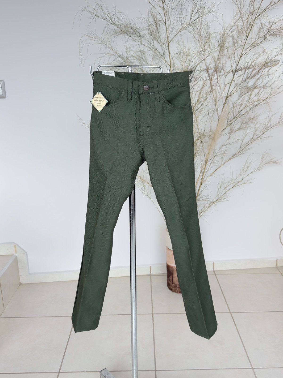 Wrangler Wrangler 82SG Dress Jean 28x32 Olive Green USA Size US 28 / EU 44 - 2 Thumbnail