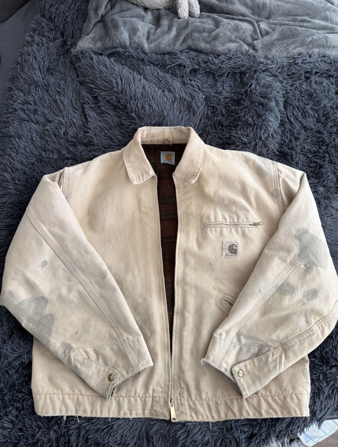 Carhartt 90’s Vintage Carhartt Detroit Jacket Size US XL / EU 56 / 4 - 1 Thumbnail