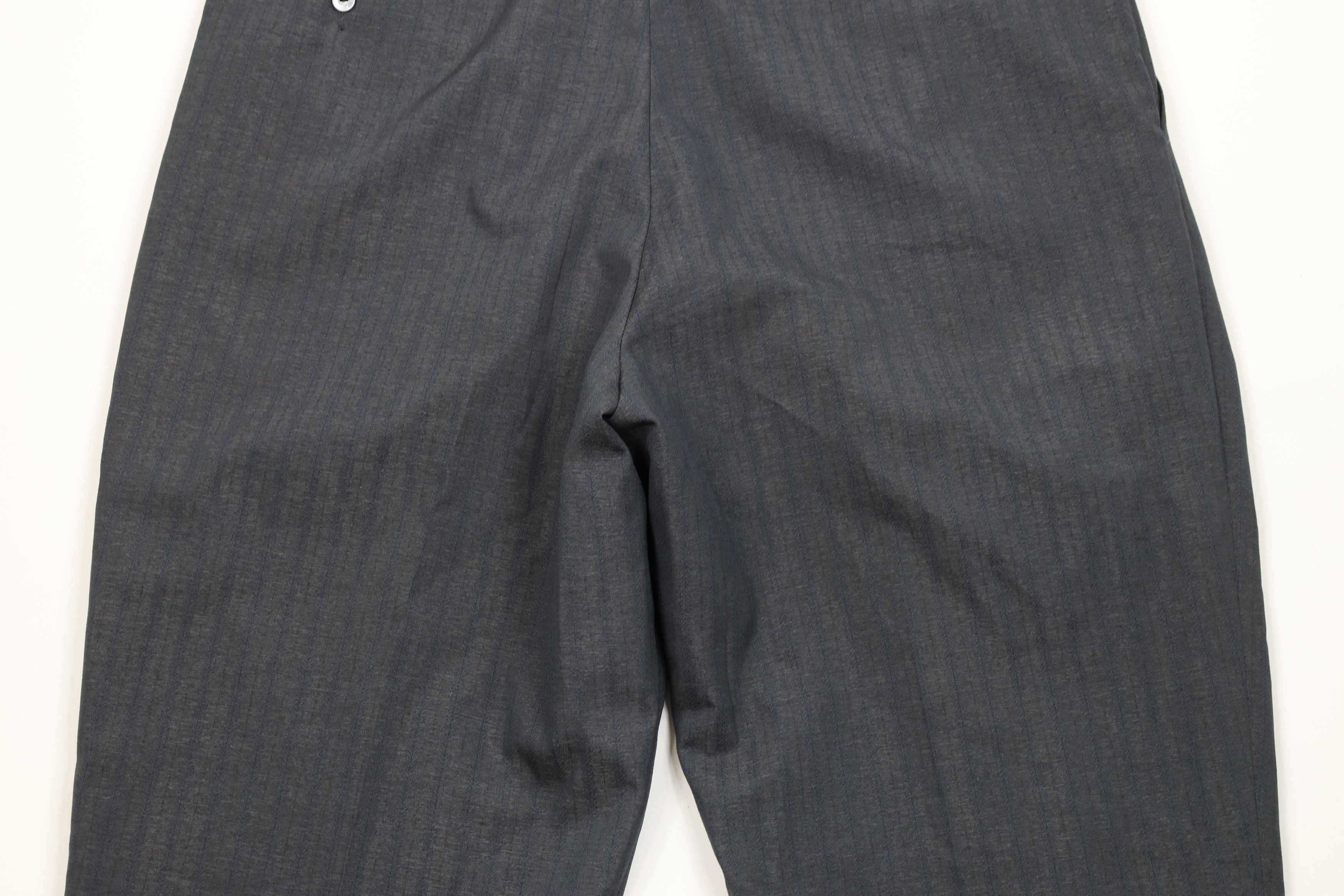Vintage Vintage 70s Streetwear Pinstriped Wide Leg Chino Pants USA Size US 38 / EU 54 - 10 Thumbnail