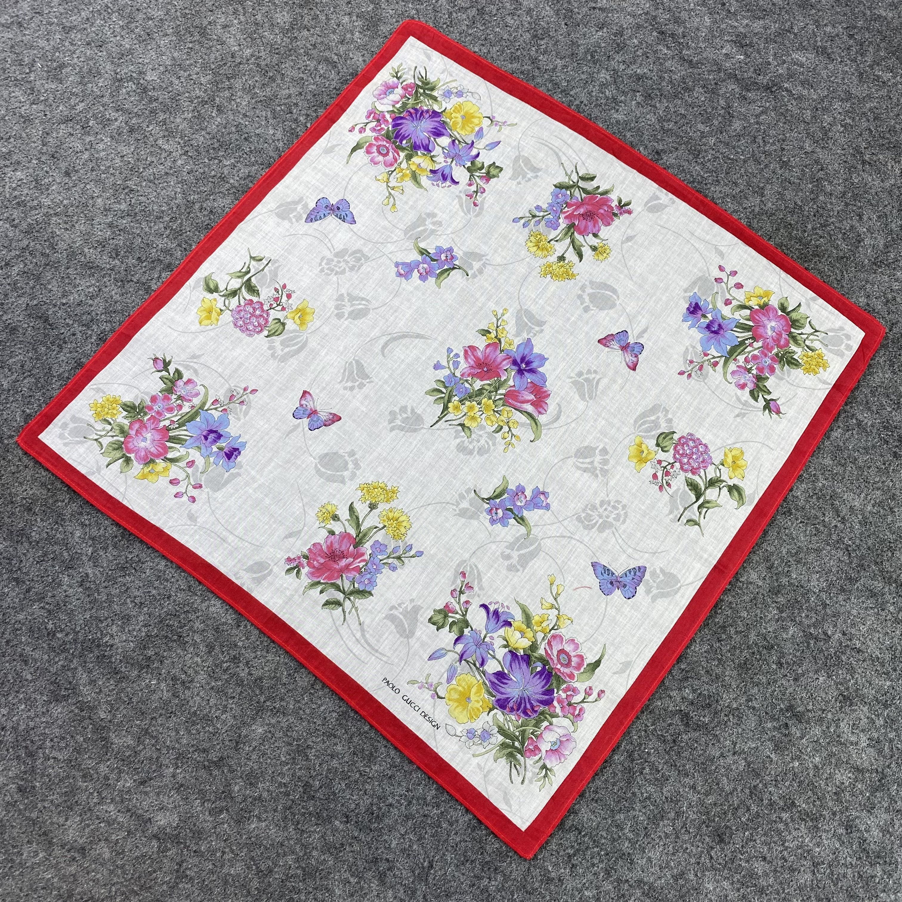 Paolo Gucci Paolo Gucci Handkerchief / Bandana / Neckerchief-B786 Size ONE SIZE - 4 Thumbnail