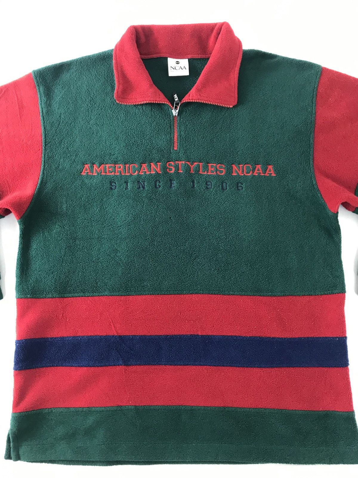 NCAA NCAA American Style Fleece Pull Over Half Zip Style Size US L / EU 52-54 / 3 - 3 Thumbnail