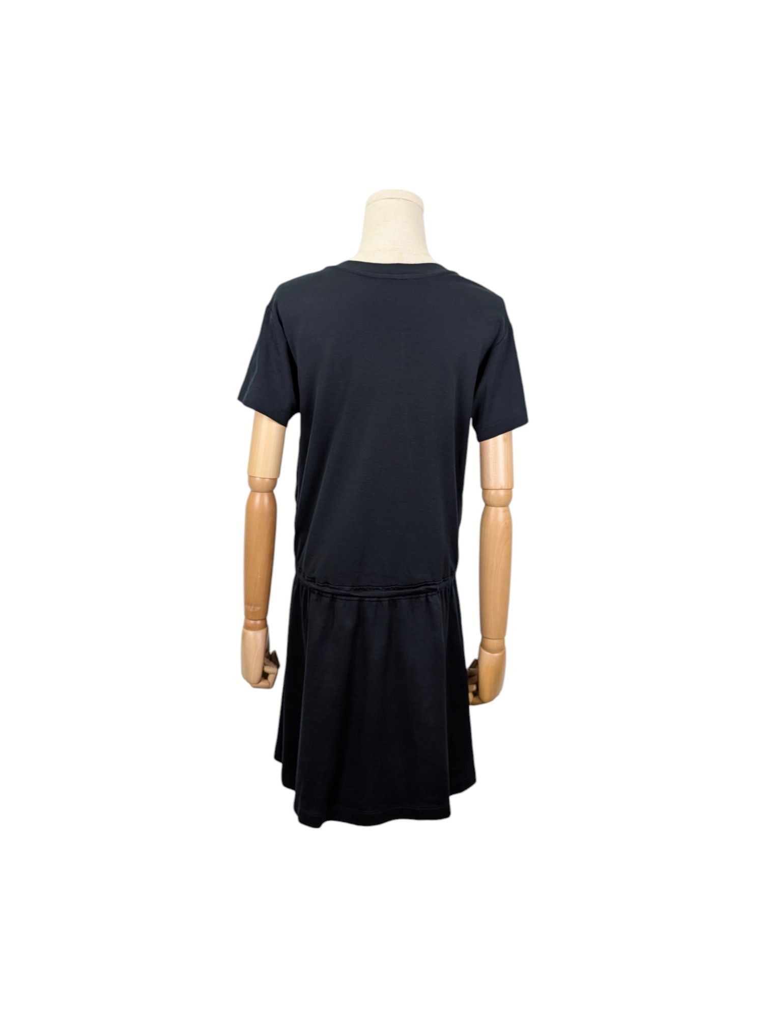 Louis Vuitton Black Dress With Iconic Neck Chain And Logo Graphics Size XS / US 0-2 / IT 36-38 - 3 Thumbnail