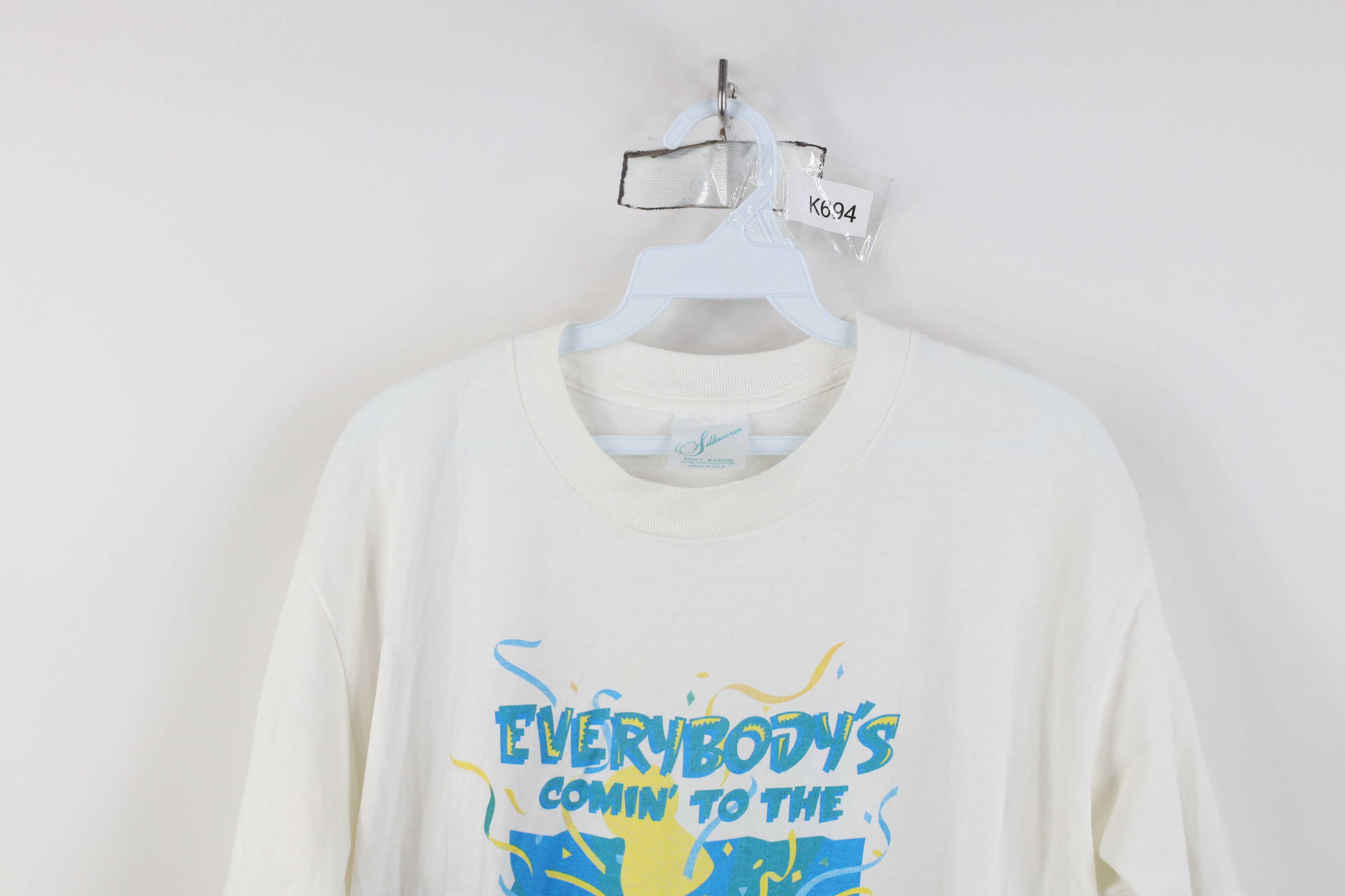 Vintage Vintage 90s Salem Cigarettes Wrap Short Sleeve T-Shirt USA Size US XL / EU 56 / 4 - 2 Thumbnail