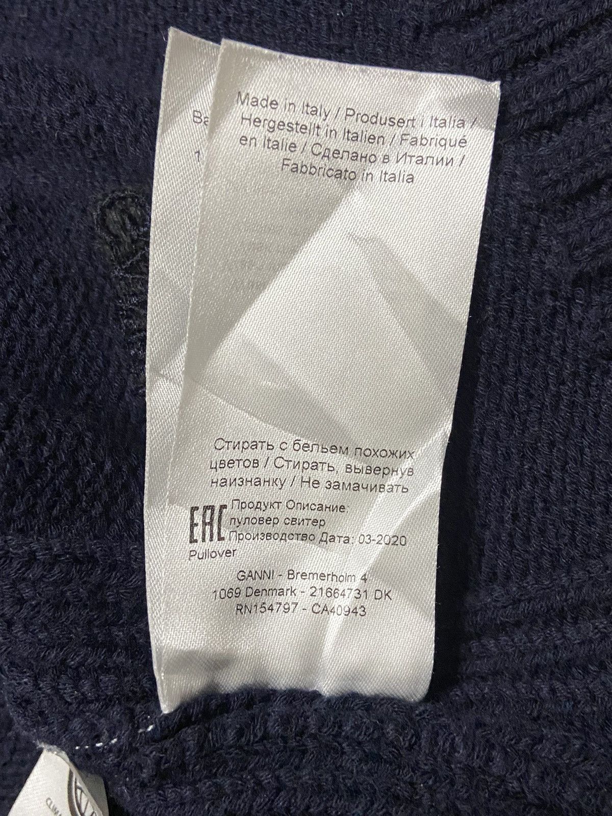 Designer × Gianni Valentino Ganni Sun Faded Knitwear Sweater Size US L / EU 52-54 / 3 - 8 Thumbnail